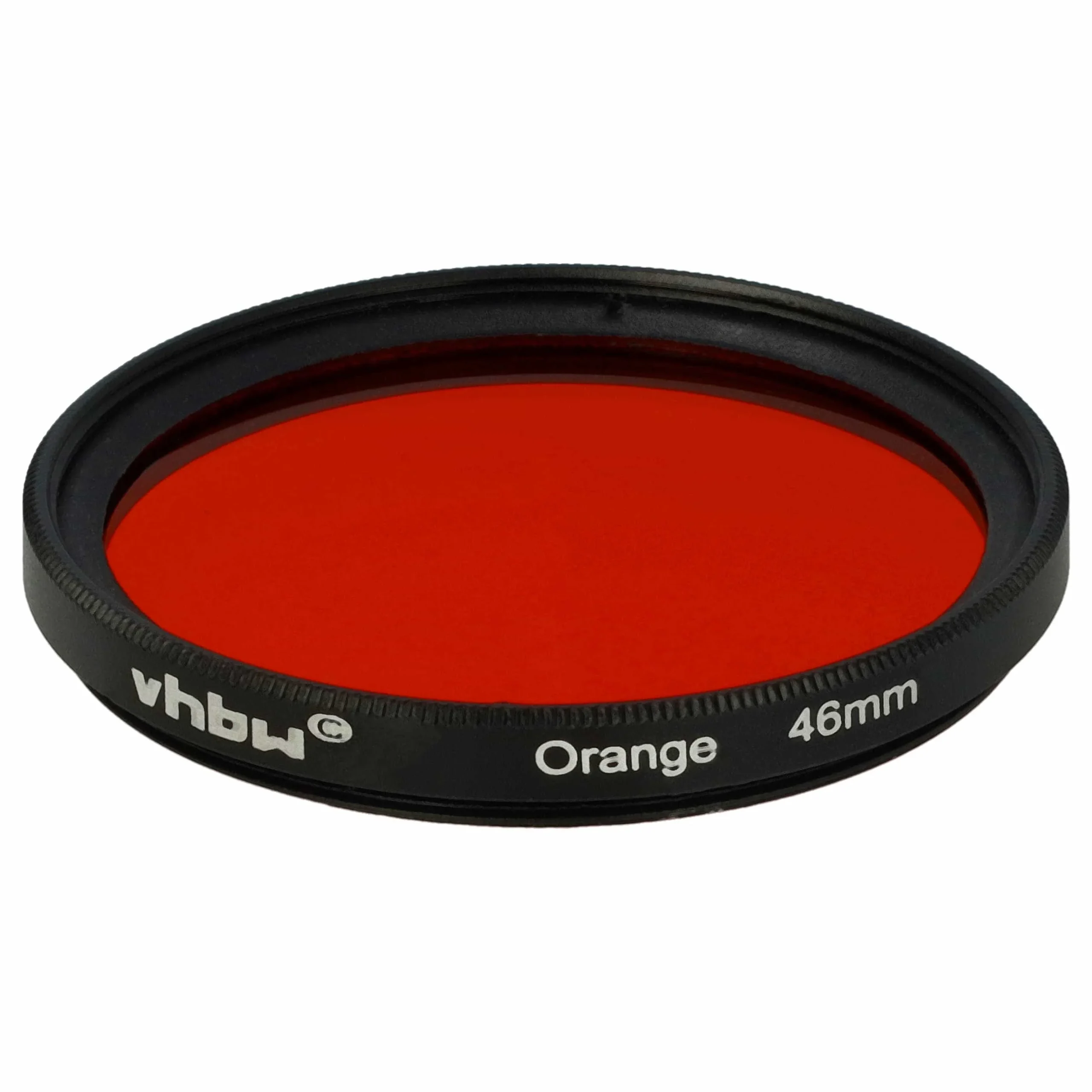 Filtre de couleur orange pour objectifs d'appareils photo de 46 mm - Filtre orange