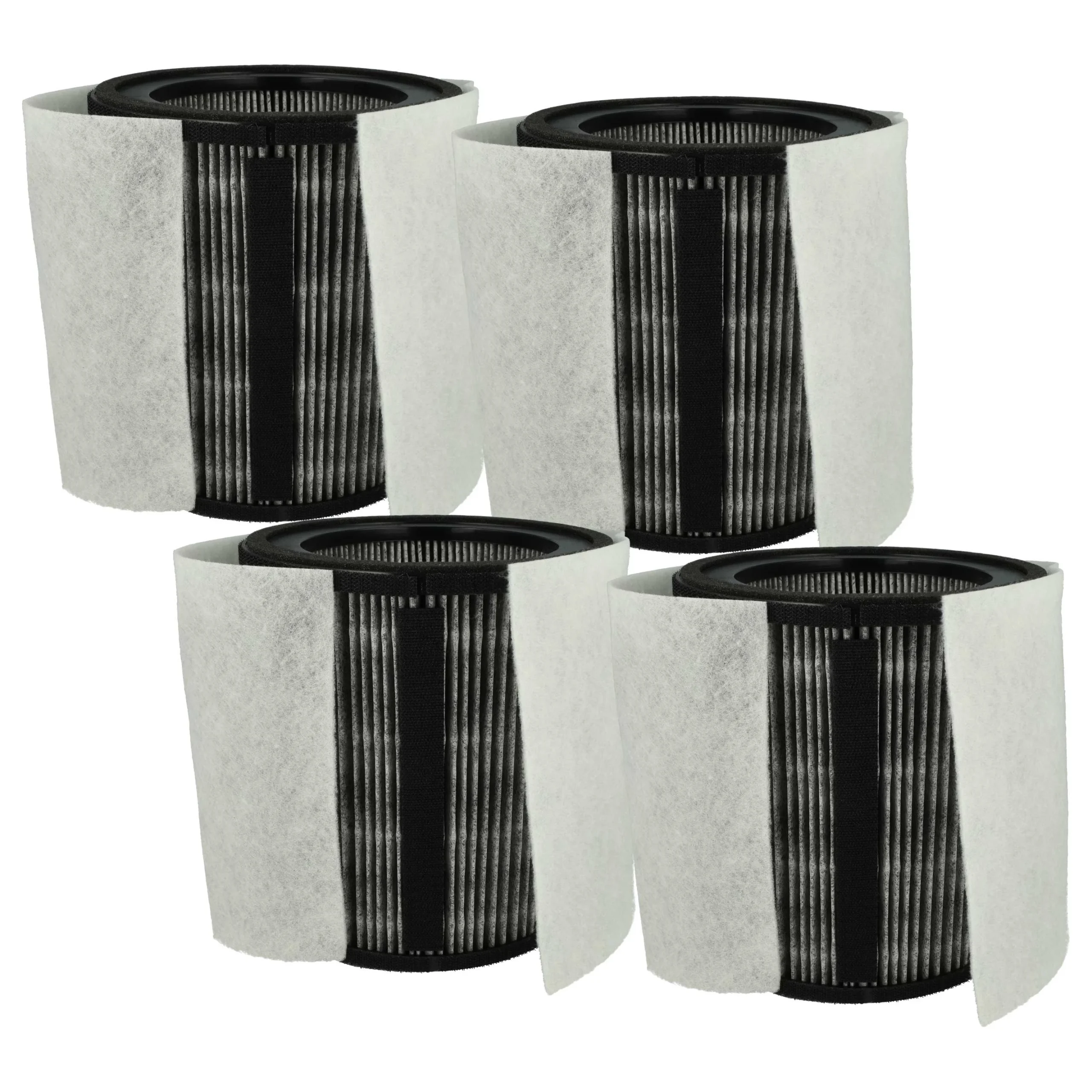 4x Filtre HEPA remplace Leifheit / Soehnle 68107, 5028252599863 pour purificateur d'air Leitz - Filtres
