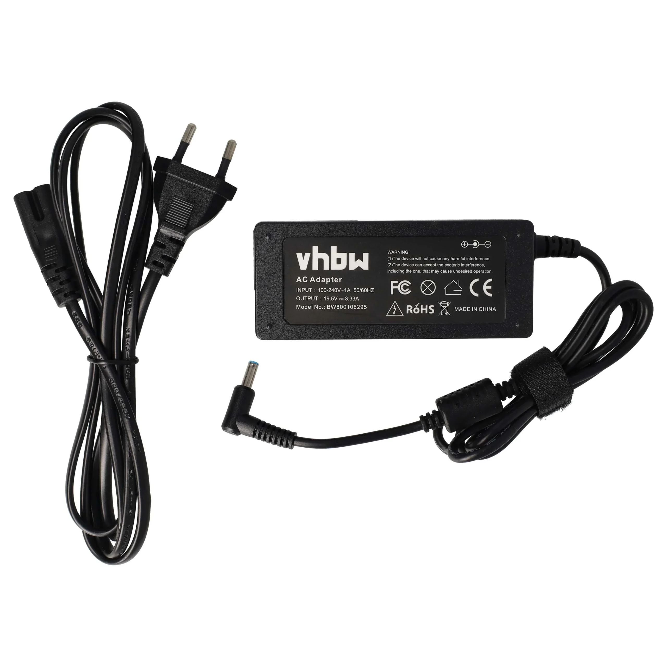 Alimentation remplace HP 710412-001, 709985-002, 714159-001 pour ordinateur portable HP - 200 cm, 65 W