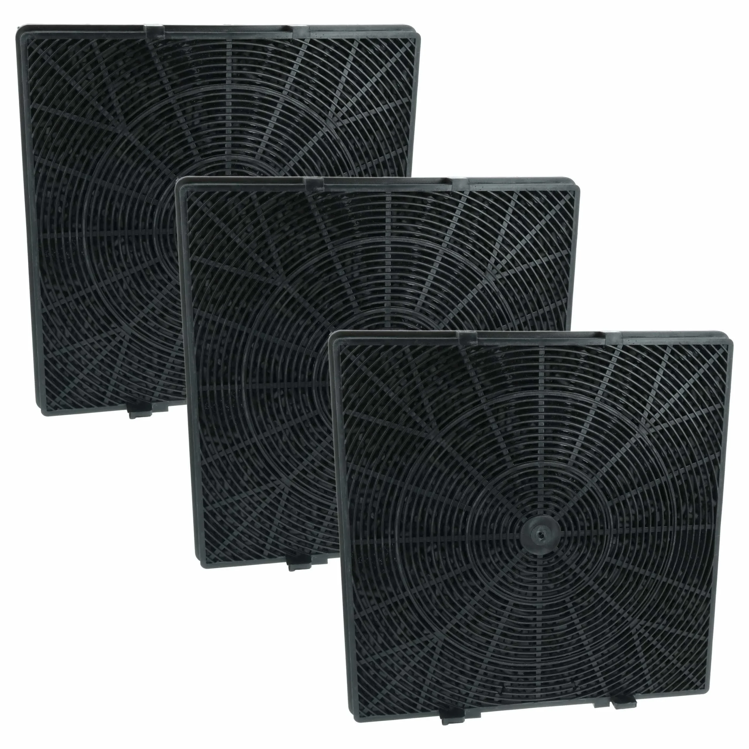 3x Filtres à charbon actif remplace DOMATIX KSC 300 pour hotte Oranier - Accessoires appareils ménagers
