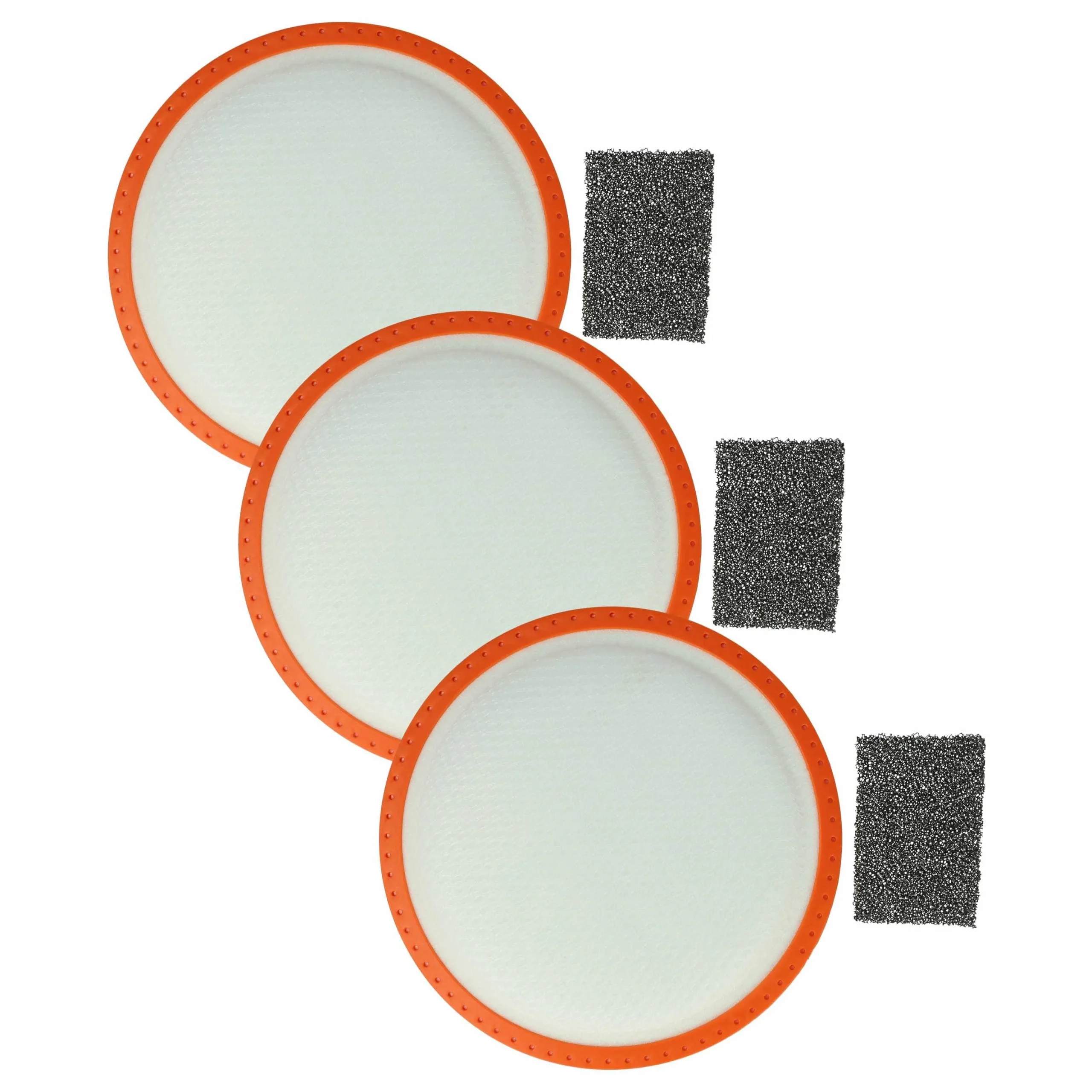 6x Filtres remplace Dirt Devil 2288002 pour aspirateur Dirt Devil - Accessoires pour aspirateur