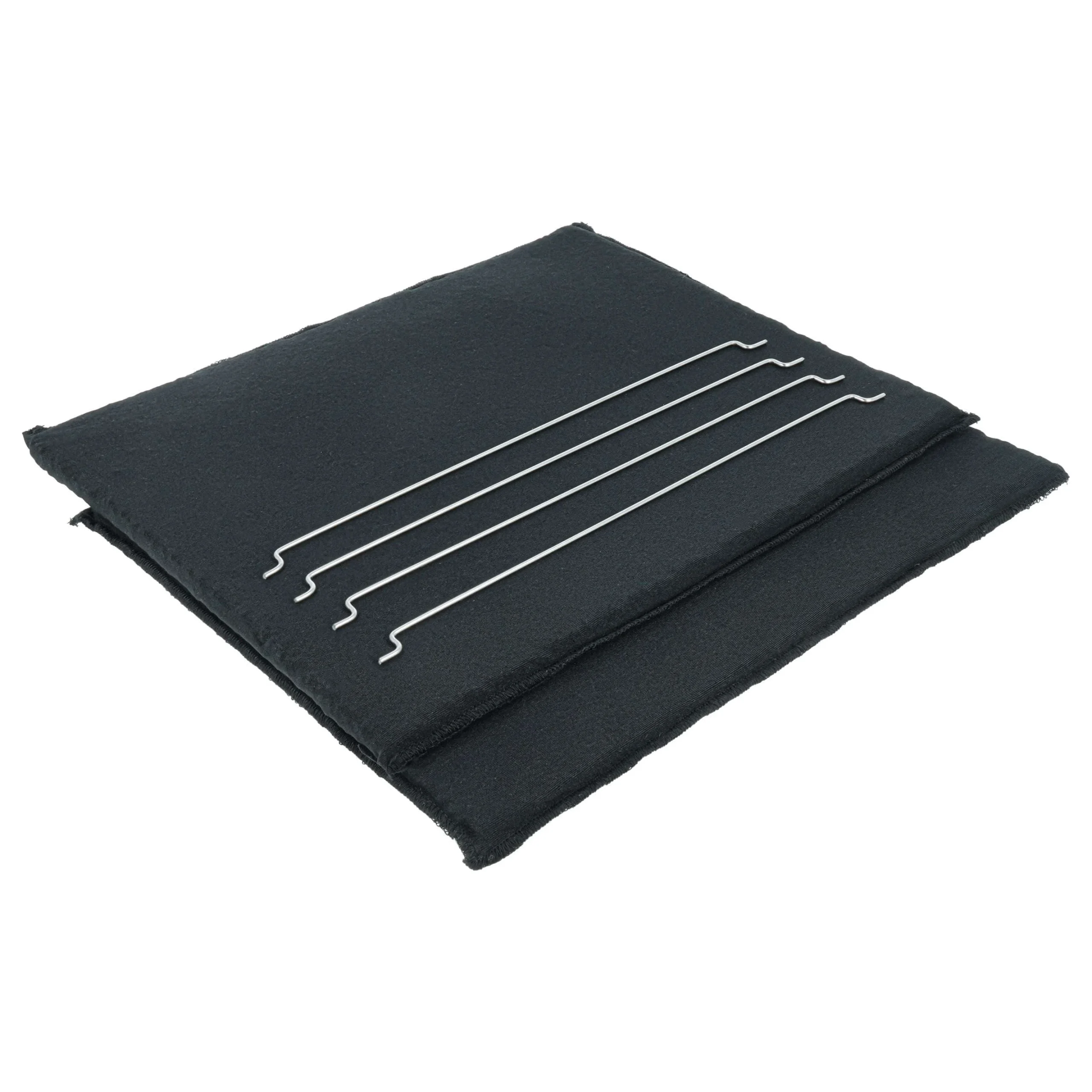 2x Filtres à charbon actif remplace AEG EFB1061, 4055385076, MCFE38 pour hotte Electrolux - Accessoires appareils ménagers