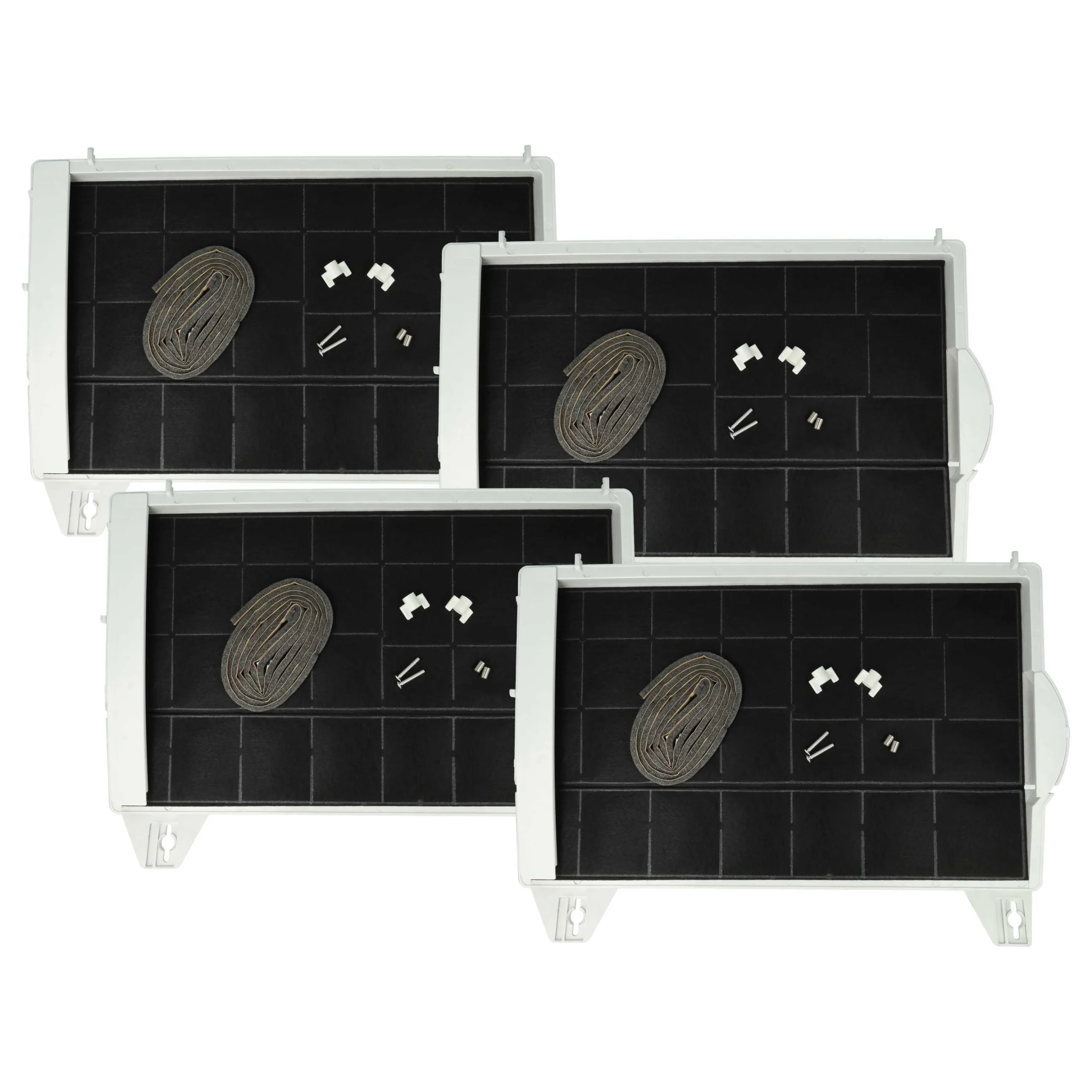 4x Filtres à charbon actif remplace Balay LZ3BYN6, 3AB365T pour hotte Bosch - Accessoires appareils ménagers