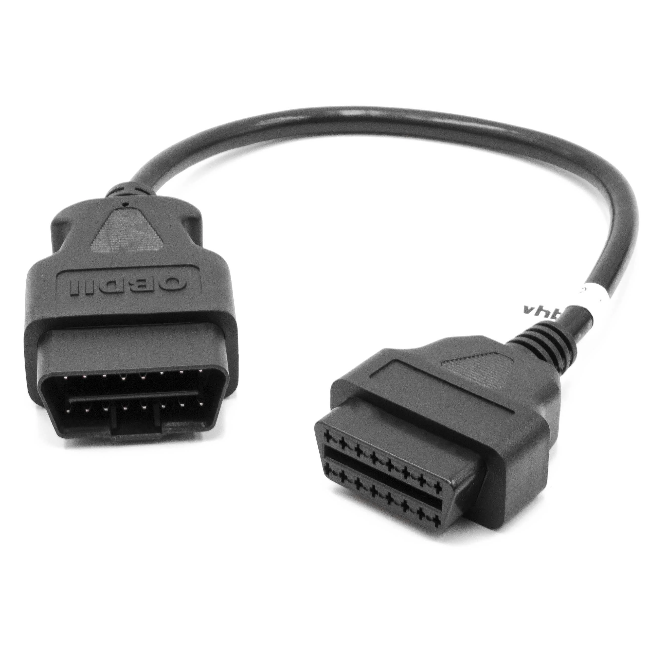 Rallonge 0,3m OBD2 16 pin (f) vers 16 pin (m) pour voiture - Câbles et adaptateurs