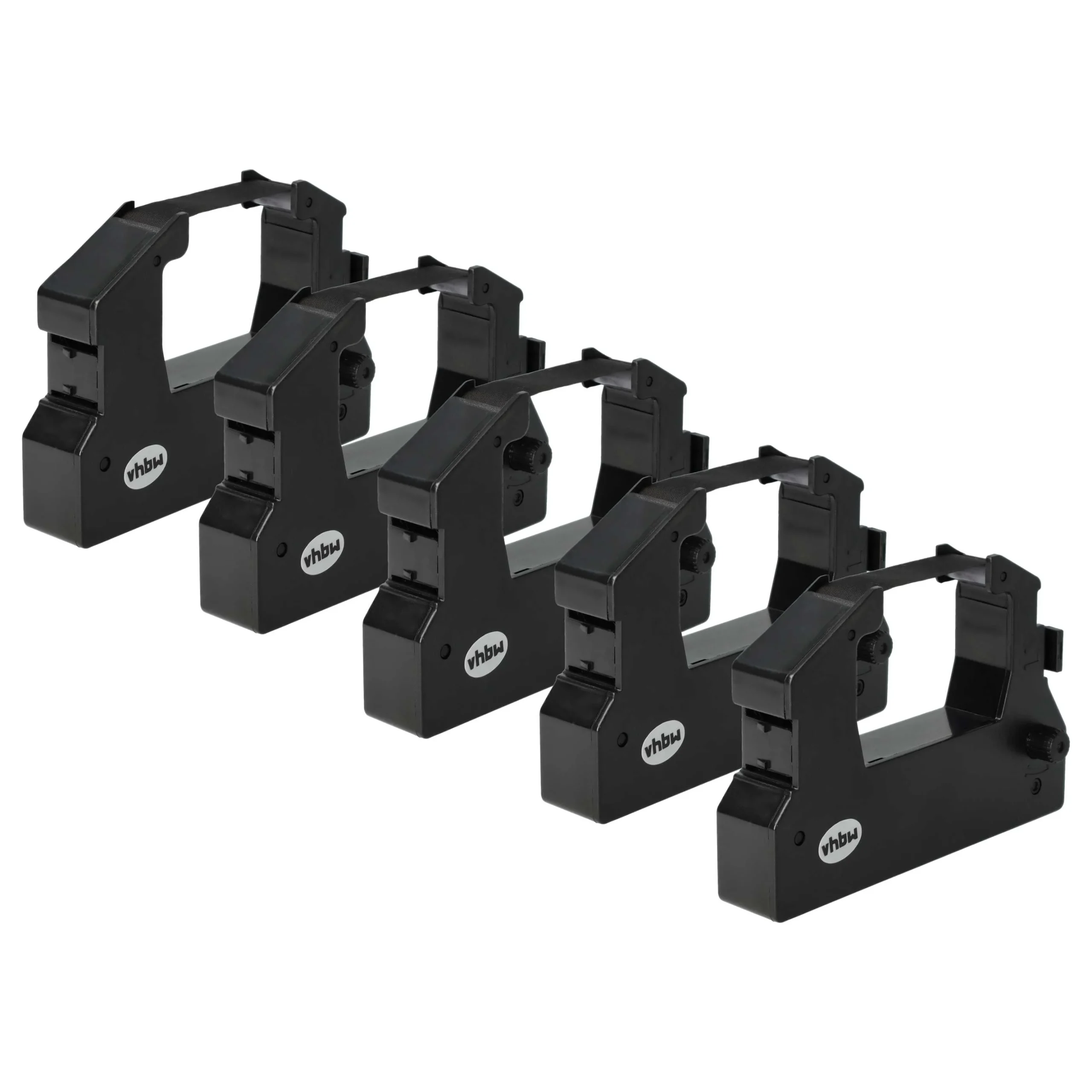 5x Ruban encreur remplace Epson ERC-28, ERC-28B, C43S015227 pour imprimante matricielle / étiquette - noir