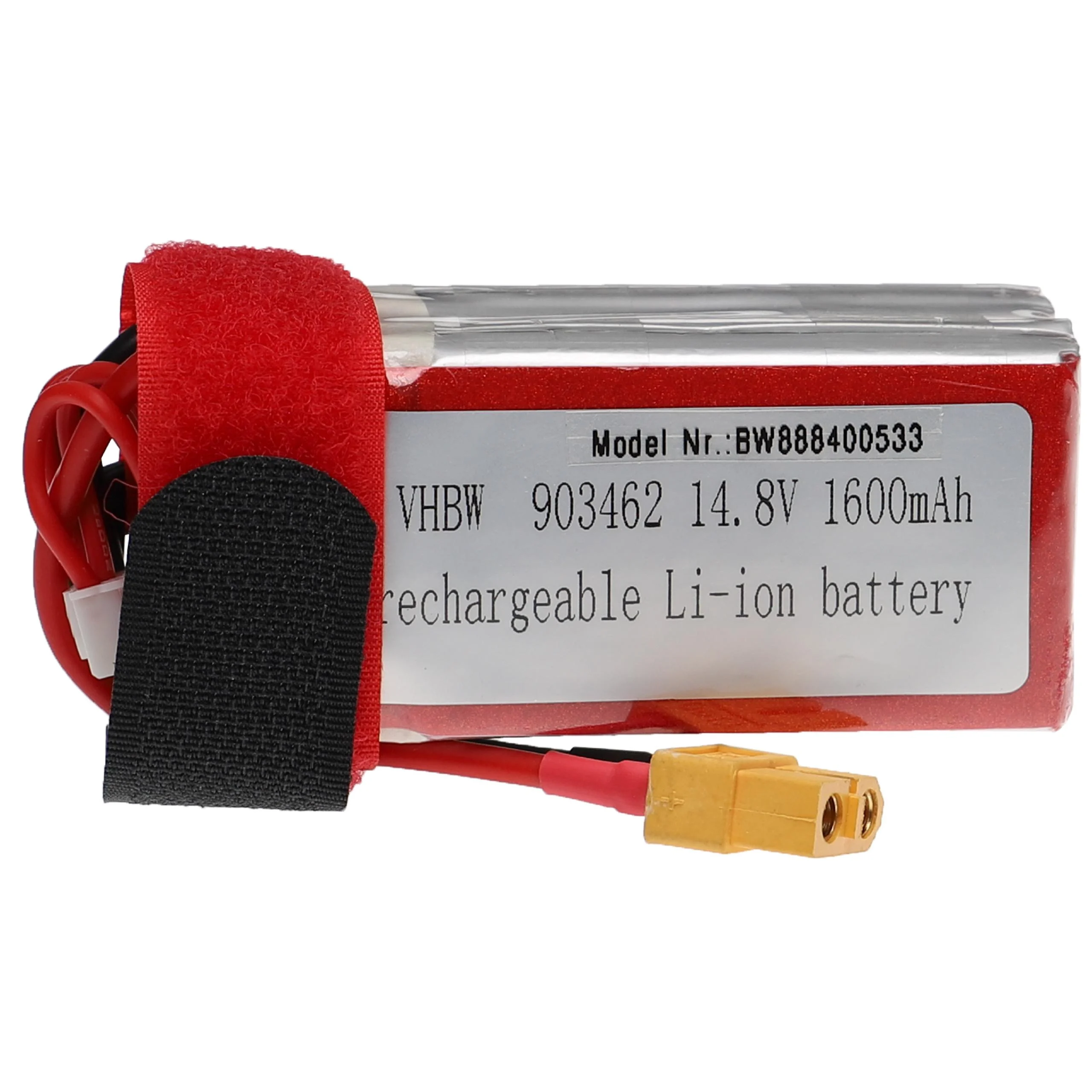 Batterie modèle radio-télécommandé - 1600mAh 14,8V Li-polymère, XT60