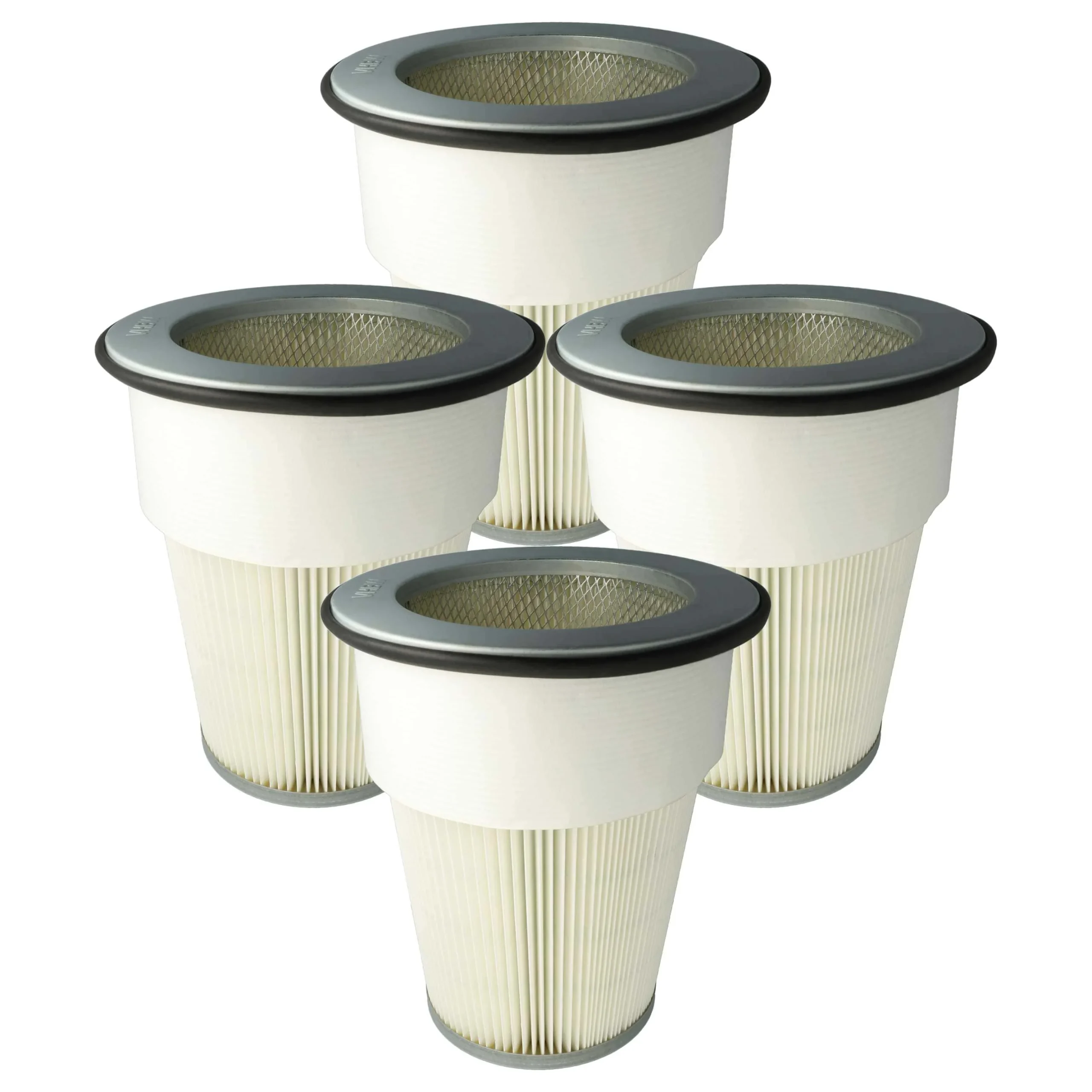4x Filtre remplace Dustcontrol 44043 pour aspirateur - filtre fin M
