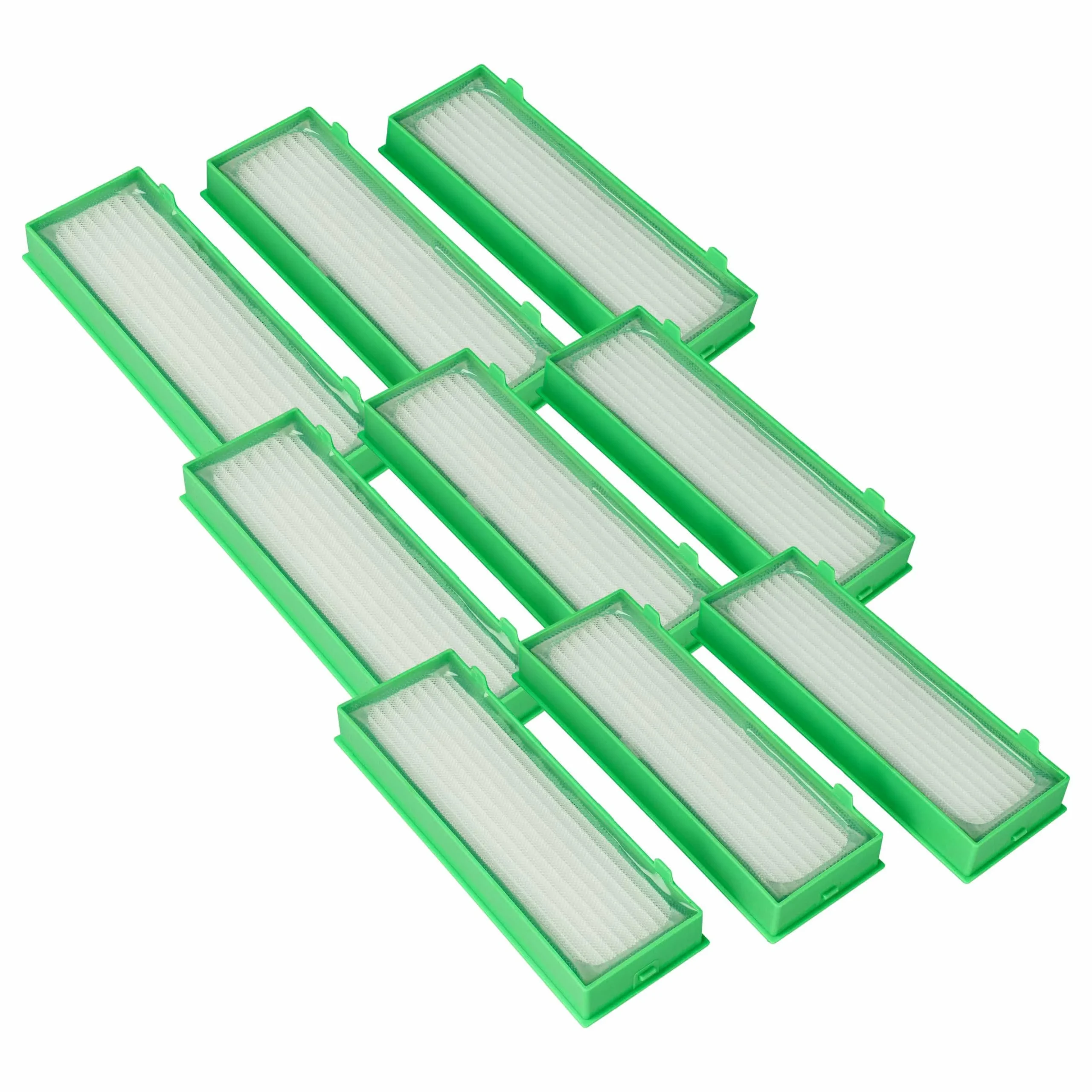 9x Filtres pour aspirateur Vorwerk Kobold VR-300, VR300, VR-200, VR200 - filtre HEPA