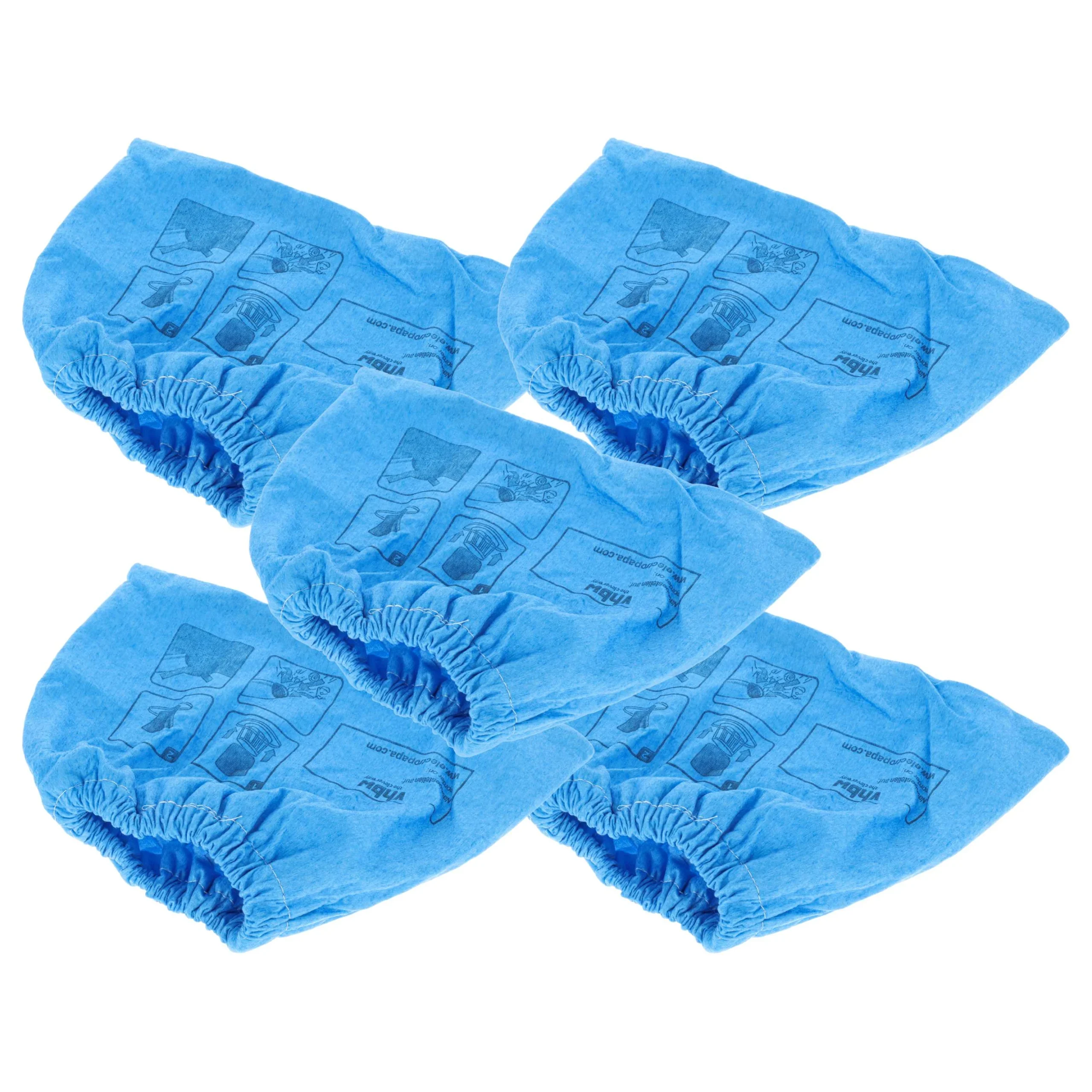 5x Filtre pour aspirateur Parkside, Kärcher, Einhell Inox - Filtres de rechange