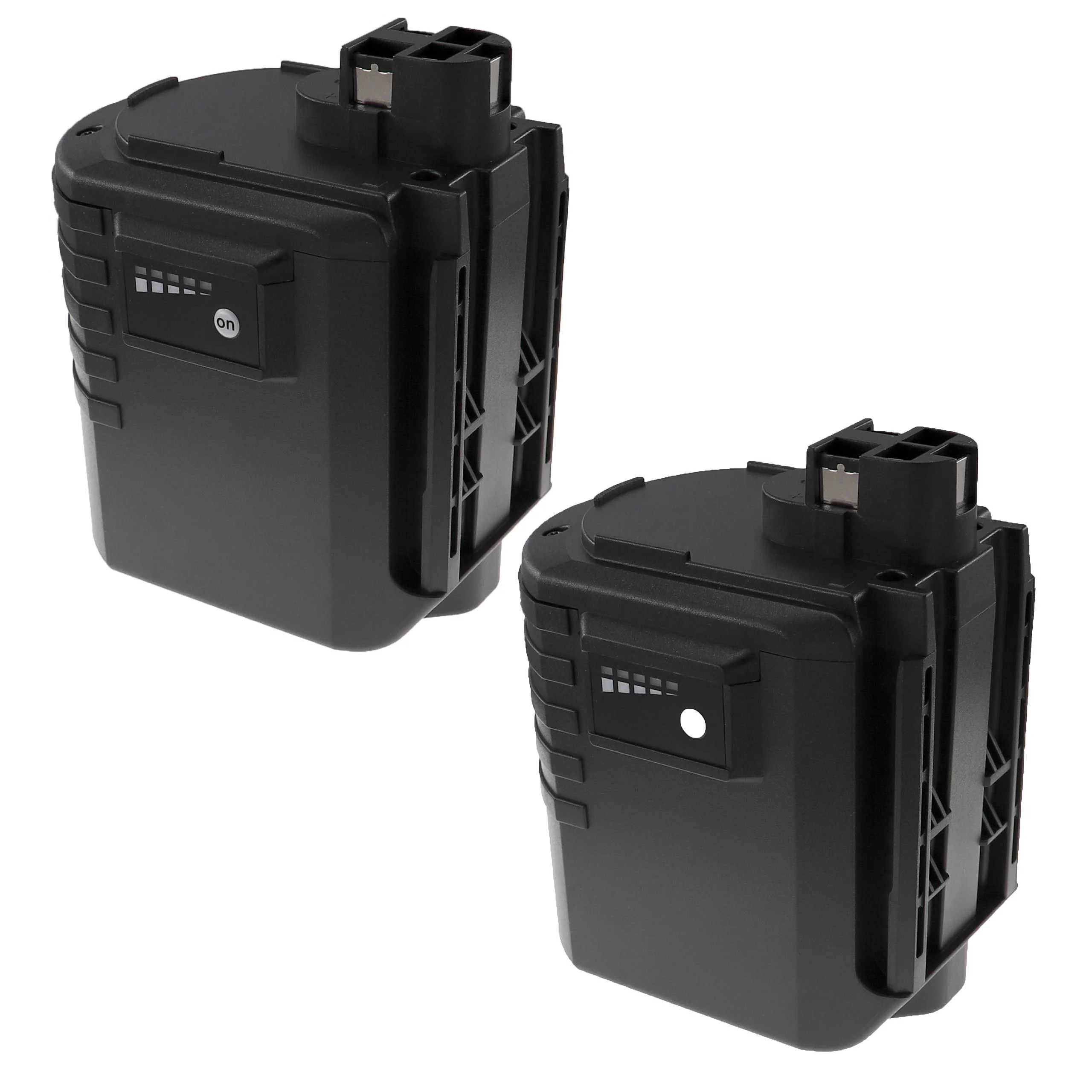 Batterie (2 pcs.) remplace Bosch 2 607 335 082, 1617334082, 2607335082 outil électrique Bosch - 3,3Ah 24V NiMH