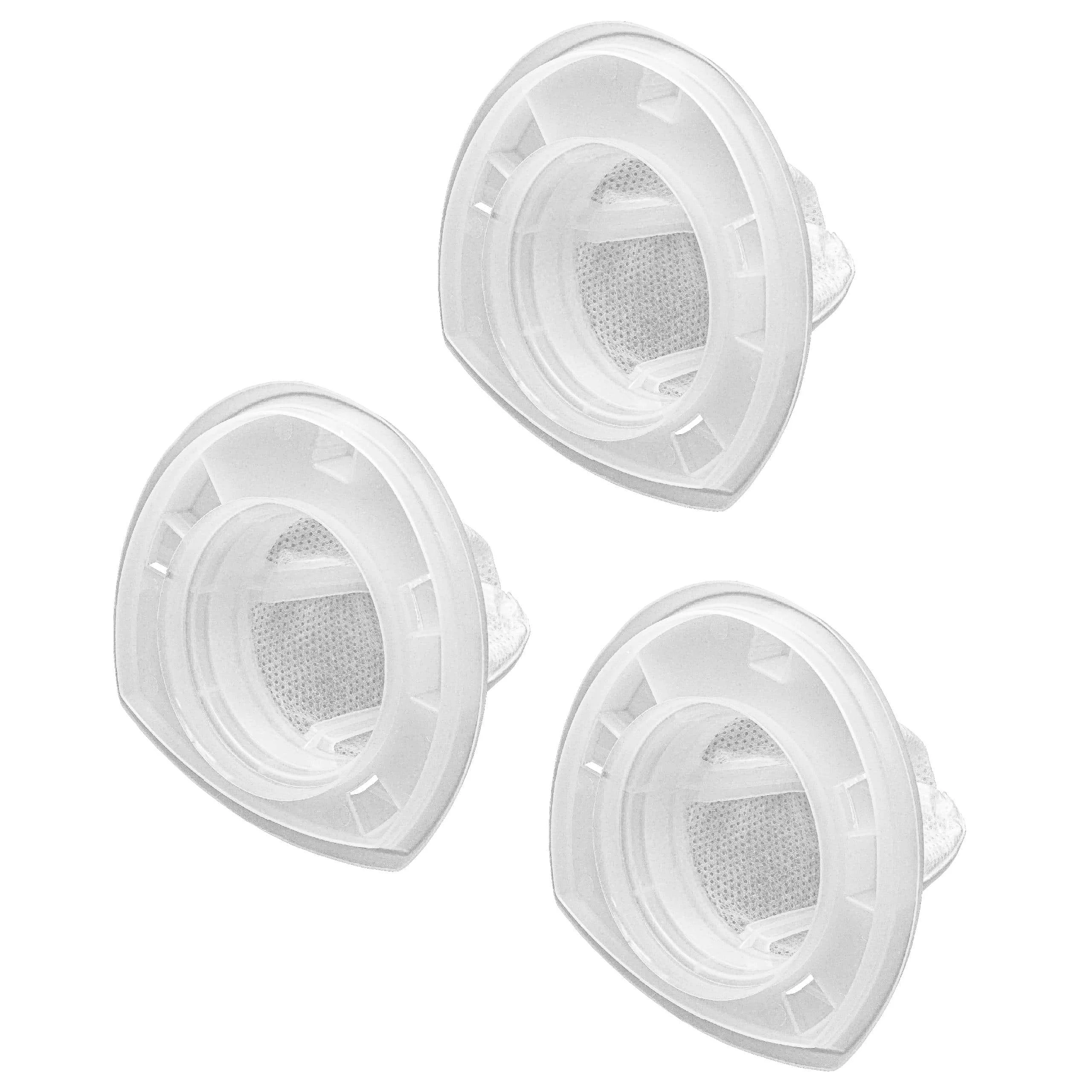 3x Filtre remplace Black & Decker 90568496, VF110, VF110-XJ pour aspirateur - filtre particules fines