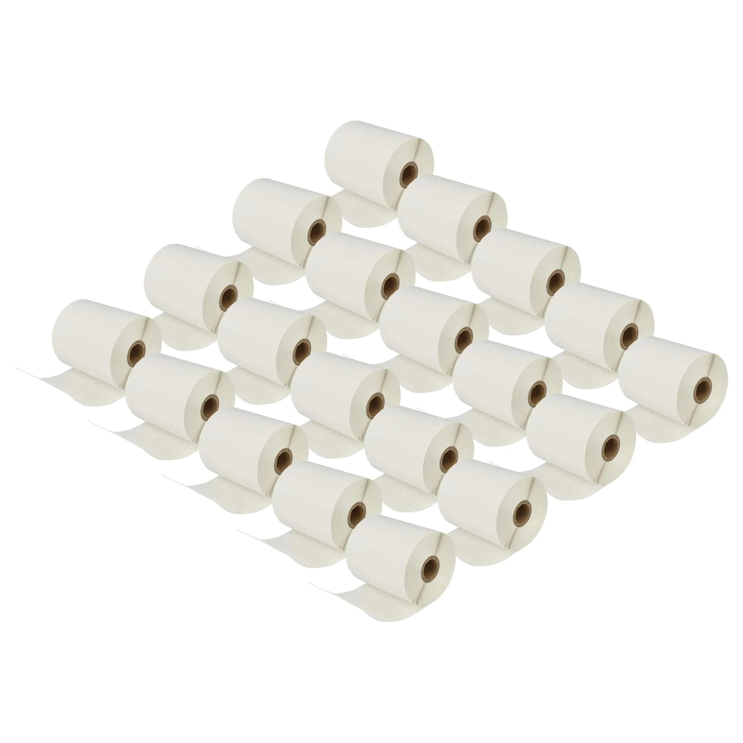 20x Étiquette remplacent Brother RD-S03E1 pour imprimante étiqueteuse - 102mm x 50mm