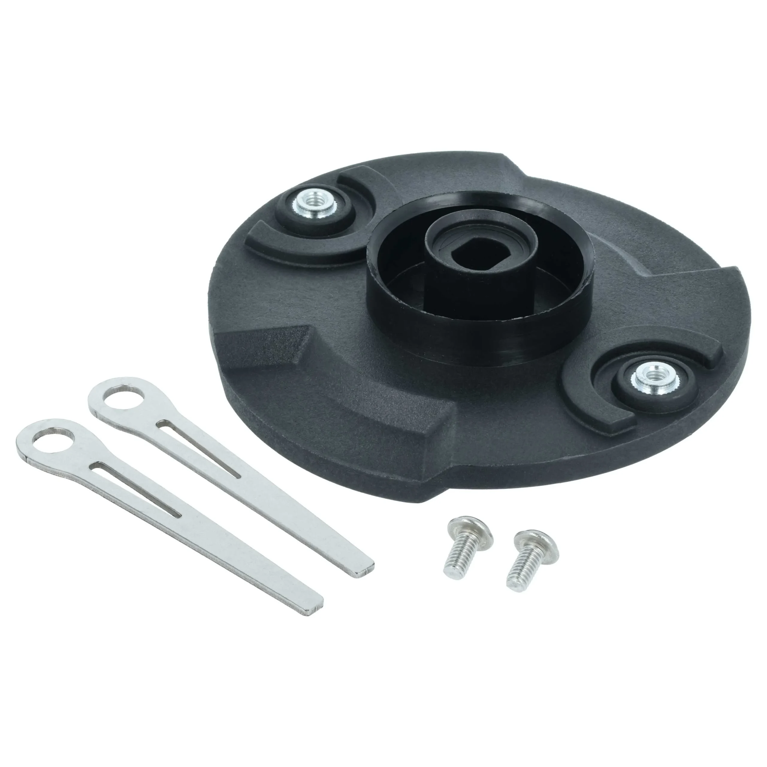 vhbw Kit d'accessoires de 3 pièces pour tondeuse à gazon Mr.Gardener, Gardol, Einhell, Gartenmeister - noir /