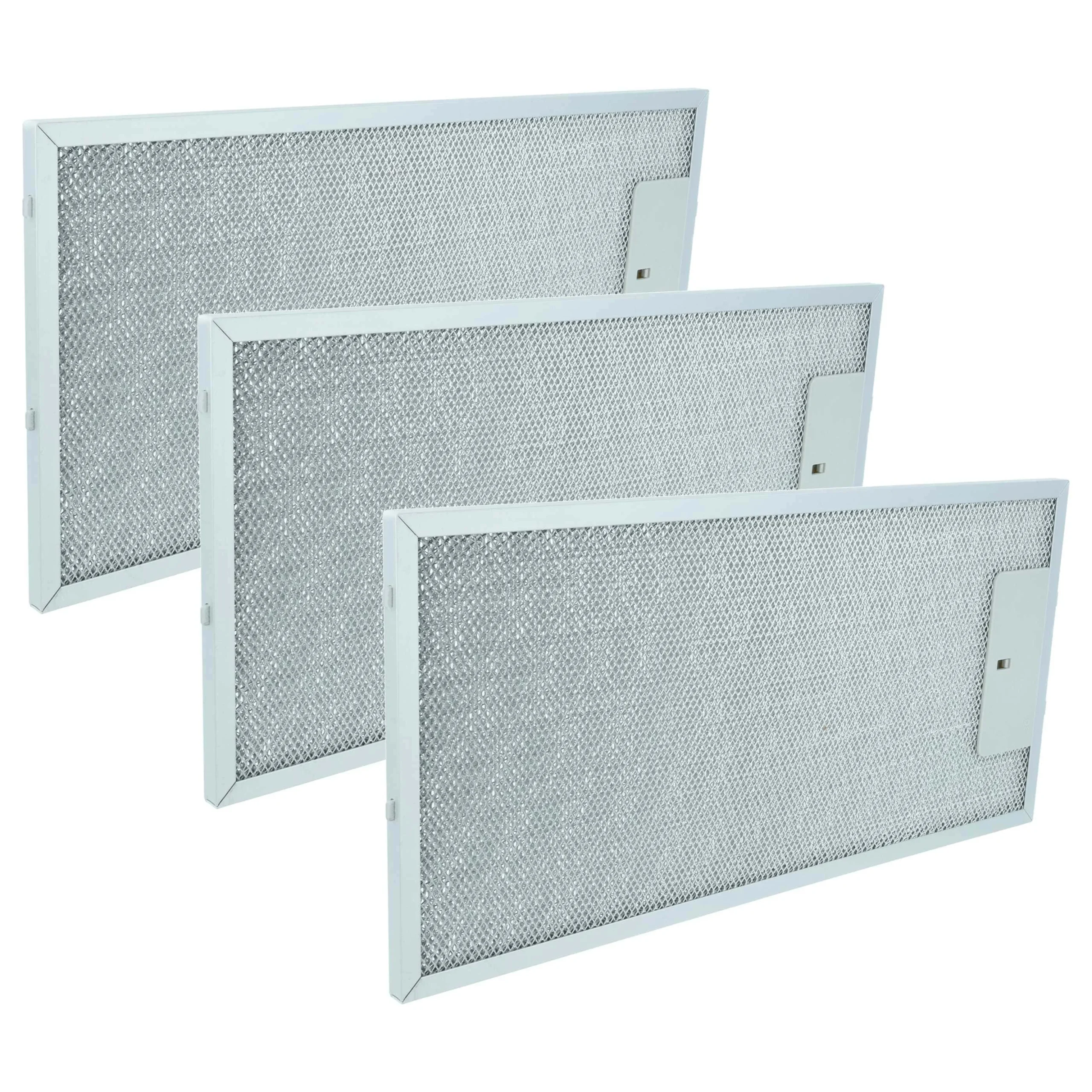 3x Filtres métal remplace Bosch 00435204 pour hotte aspirante - Accessoires appareils ménagers