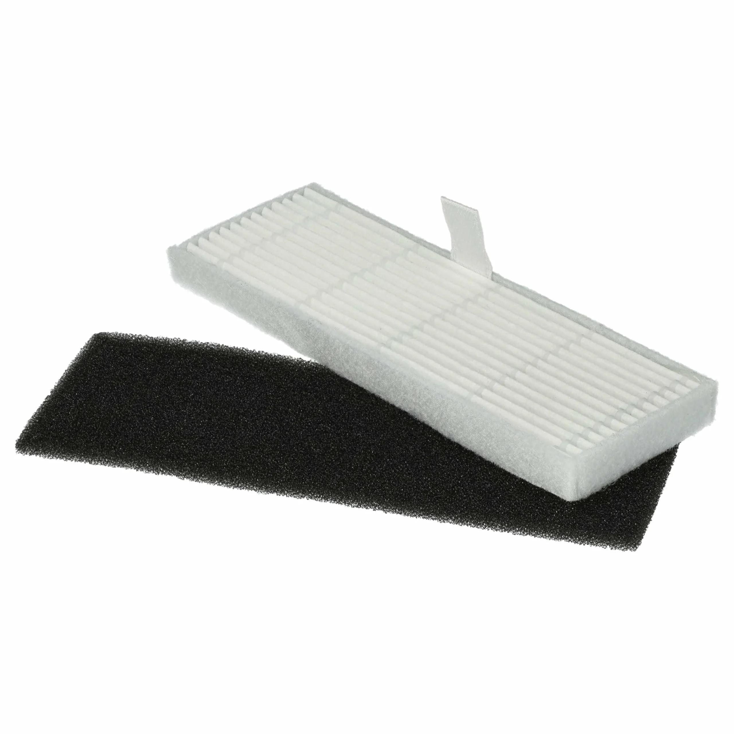 Lot de 2x filtres filtre mousse, filtre particules fines pour aspirateur robot Proscenic, Kyvol, Uoni, Ultenic - Accessoires pour aspirateur