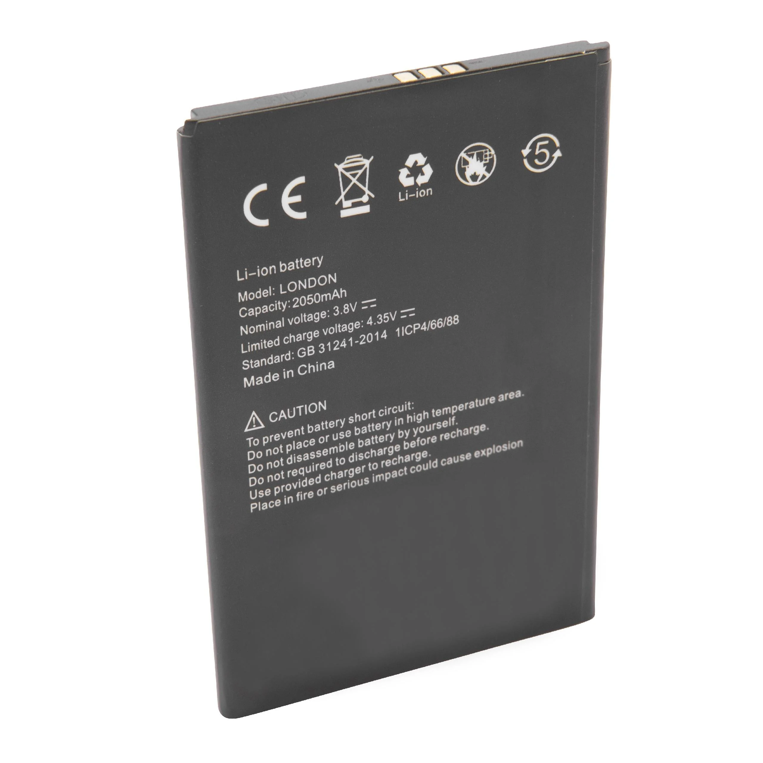 Batterie remplace UMIDIGI 1ICP4/66/88 téléphone portable Umidigi - 2050mAh 3,8V Li-ion