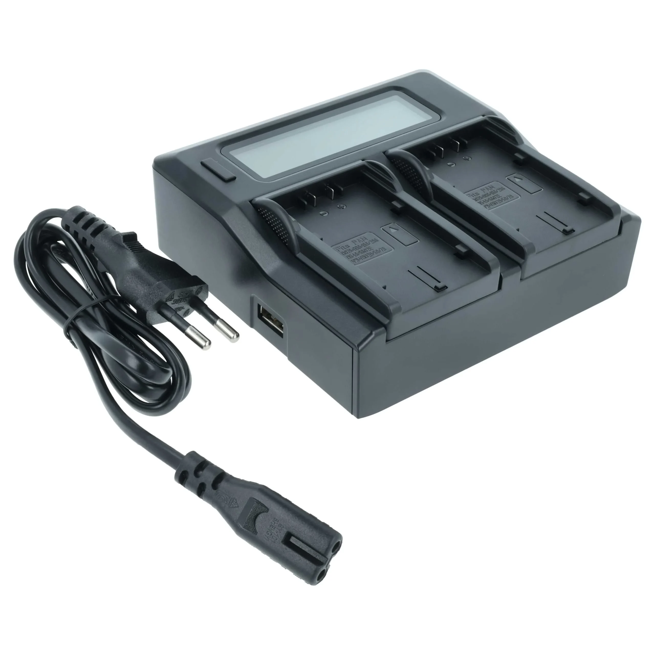 Chargeur pour appareil photo Grundig, Hitachi, Leica, Panasonic - 0,5 / 0,8 / 1,0 / 1,5 A, 8.4/12.6/16.8 V
