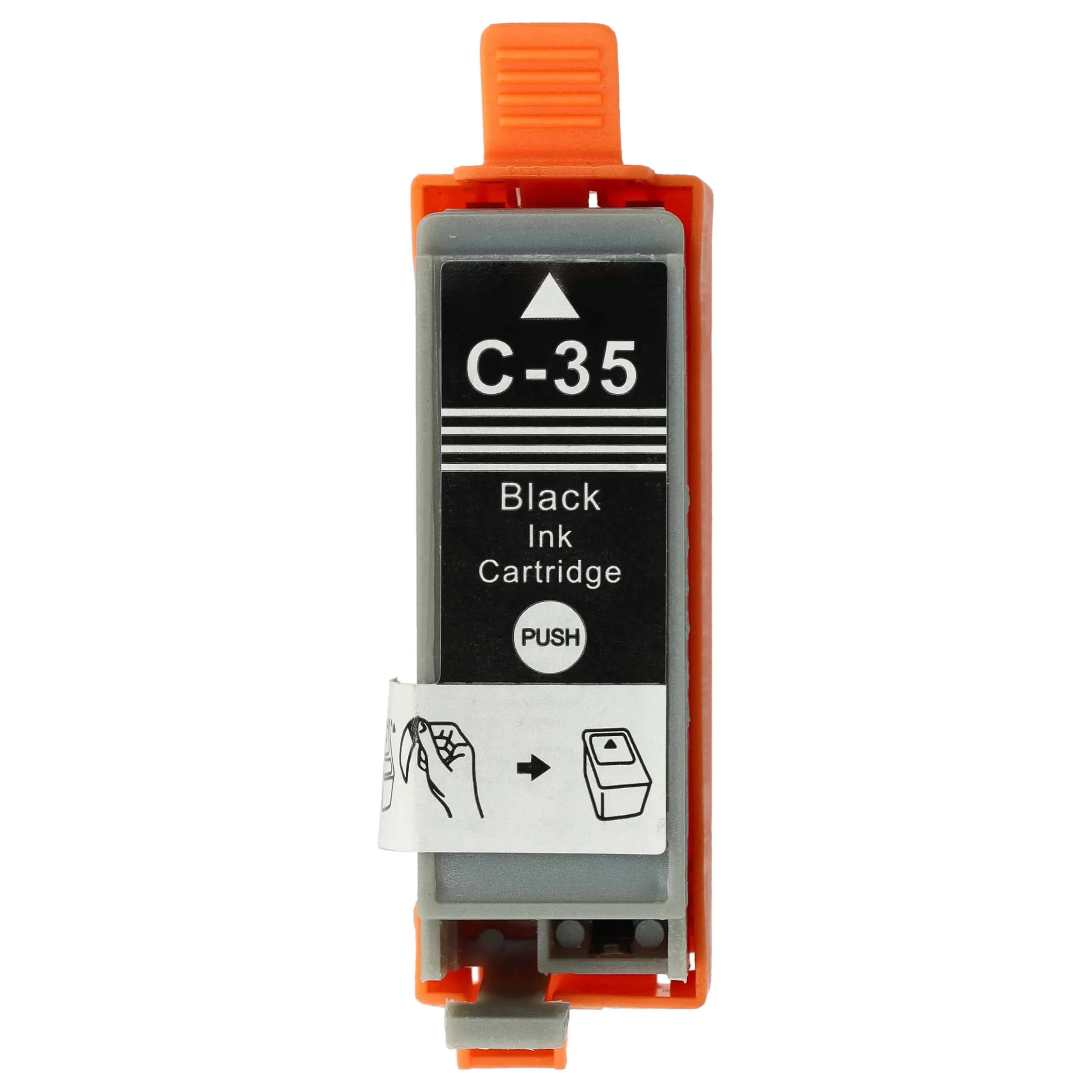 Cartouche remplace Canon PGI-35BK pour imprimante Canon - noir 10ml