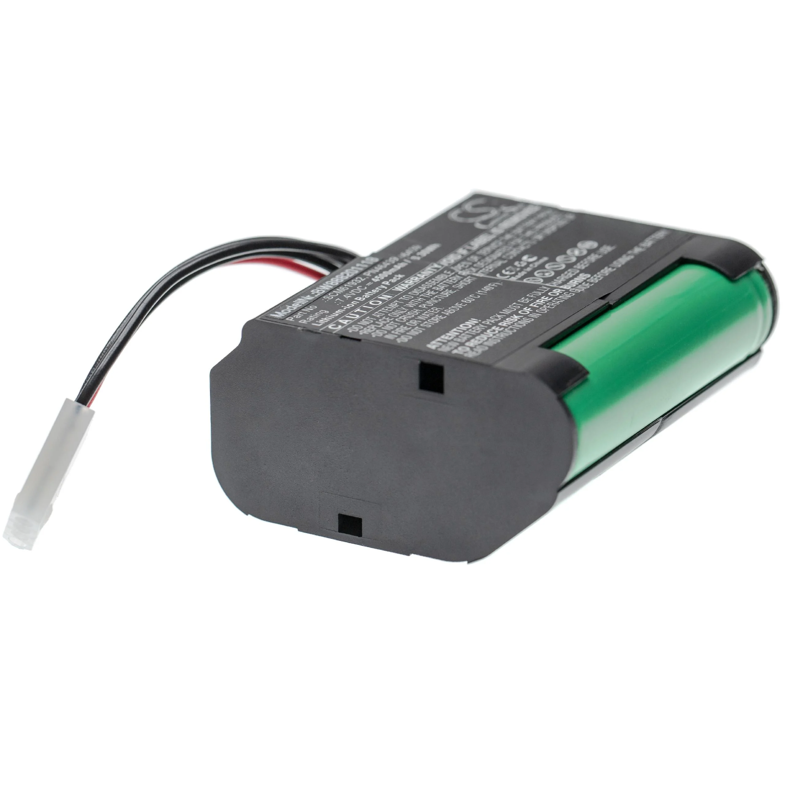 2x Batteries remplace Vorwerk SCM61932, PN46439, 46439 pour robot aspirateur Vorwerk - 4500mAh 7,4V Li-ion