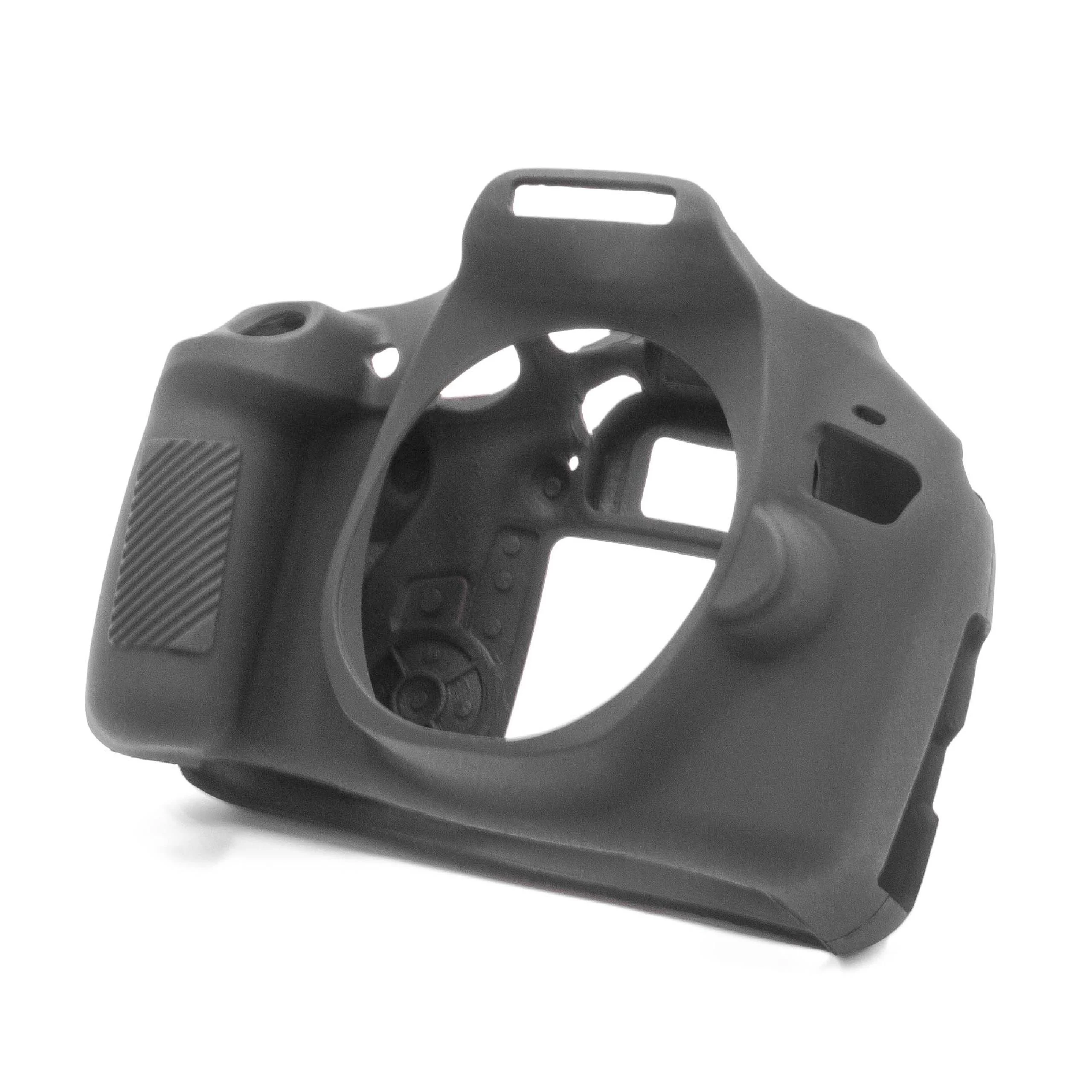 Étui de protection pour appareil photo Canon EOS Kiss X80 - silicone, noir