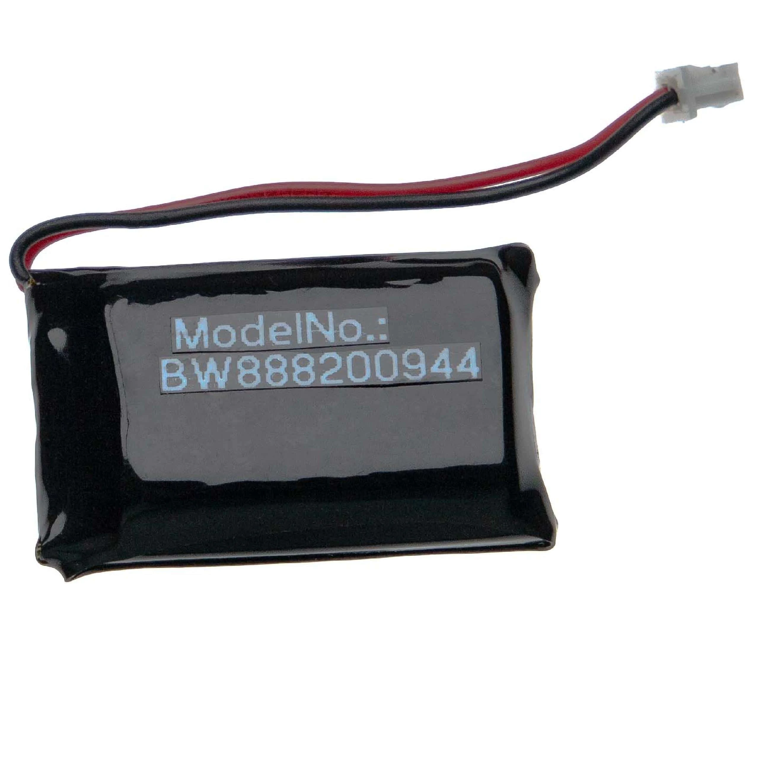 Batterie remplace Educator BL-100, BP37TR collier de dressage de chien Educator - 300mAh 3,7V Li-polymère