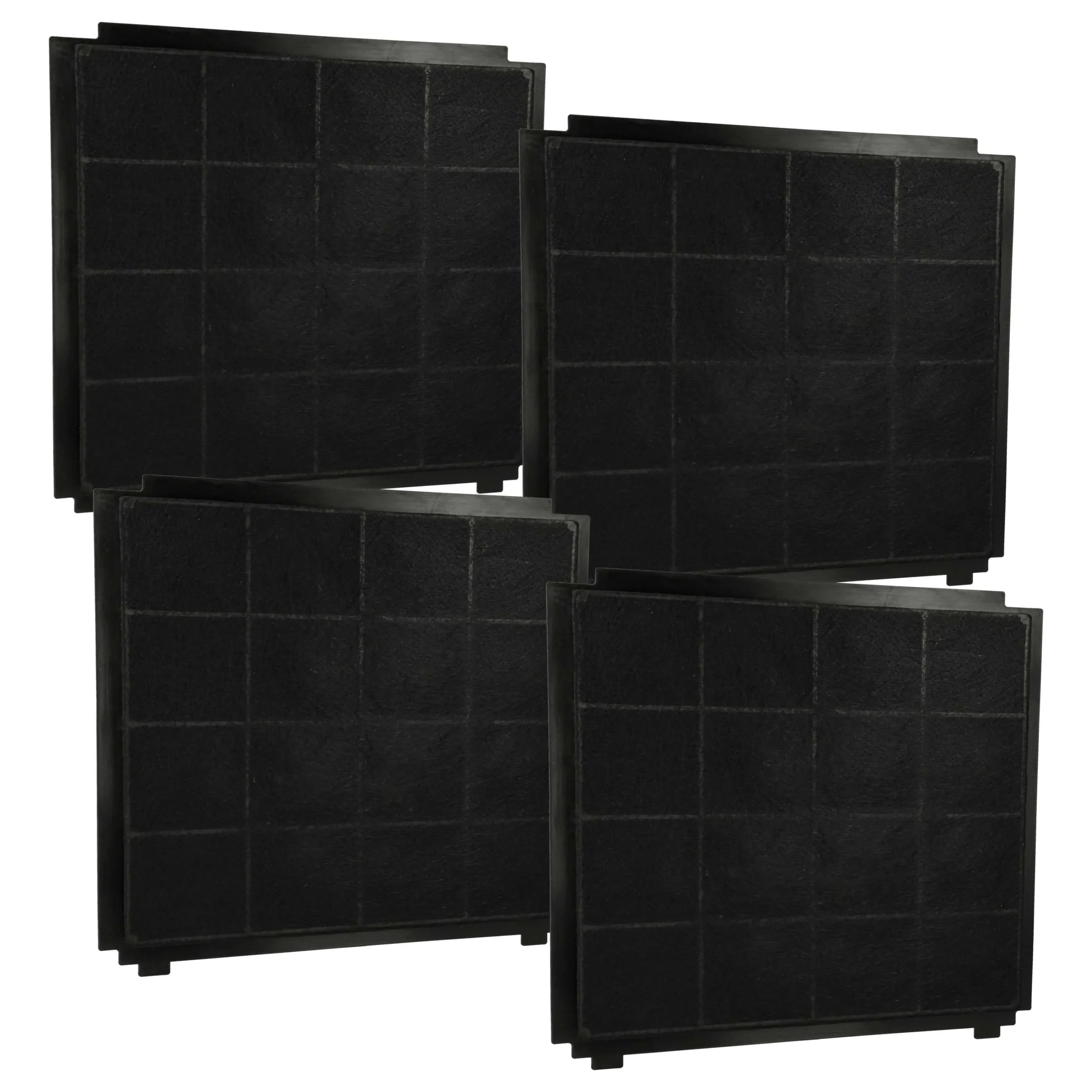 4x Filtres à charbon actif remplace 5Z9110X1, AFCFCA329, AFCFCA329B, AFFCA329, AFFCA329B pour hotte Blaupunkt - Accessoires appareils ménagers