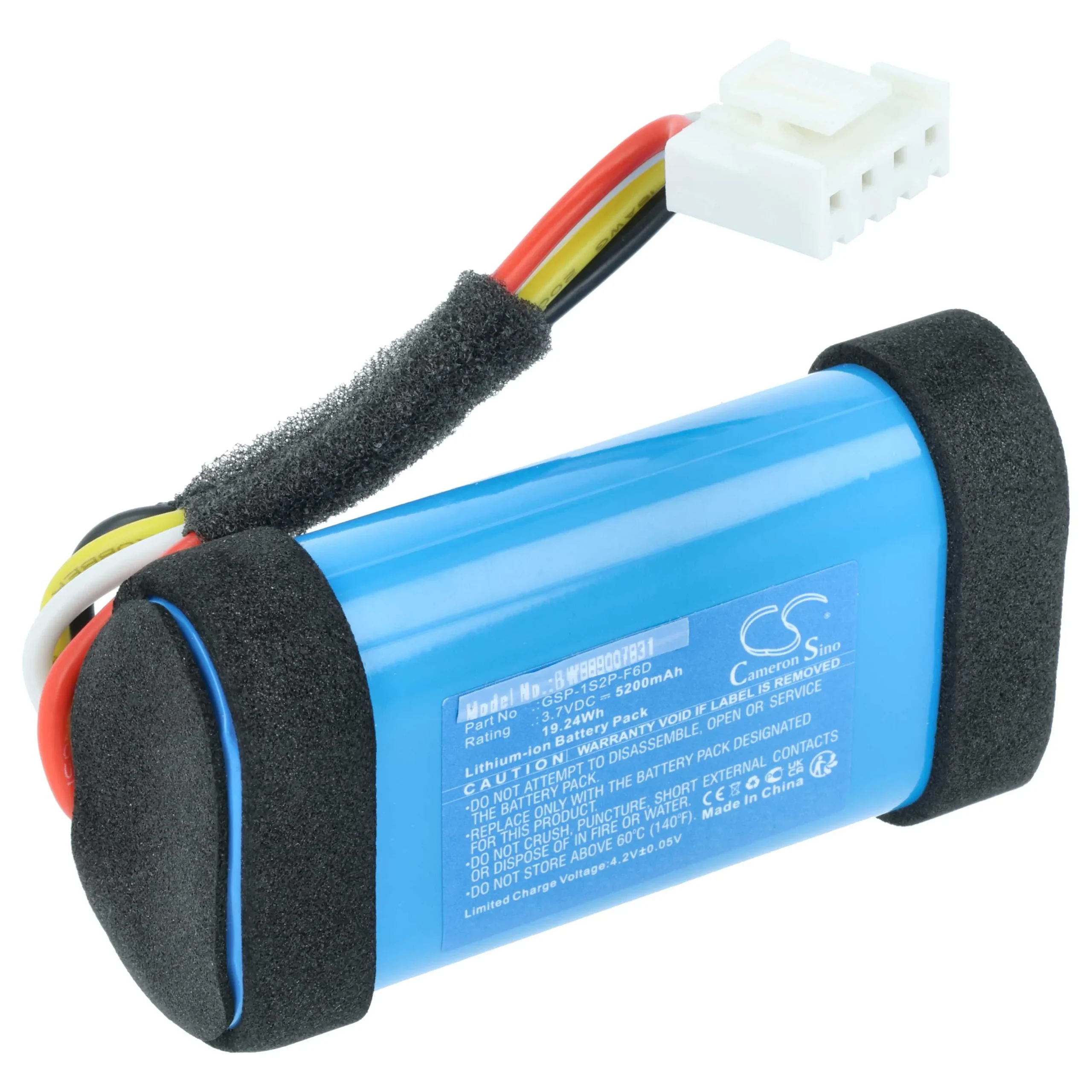 Batterie remplace JBL GSP-1S2P-F6D enceinte JBL - 5200mAh 3,7V Li-ion