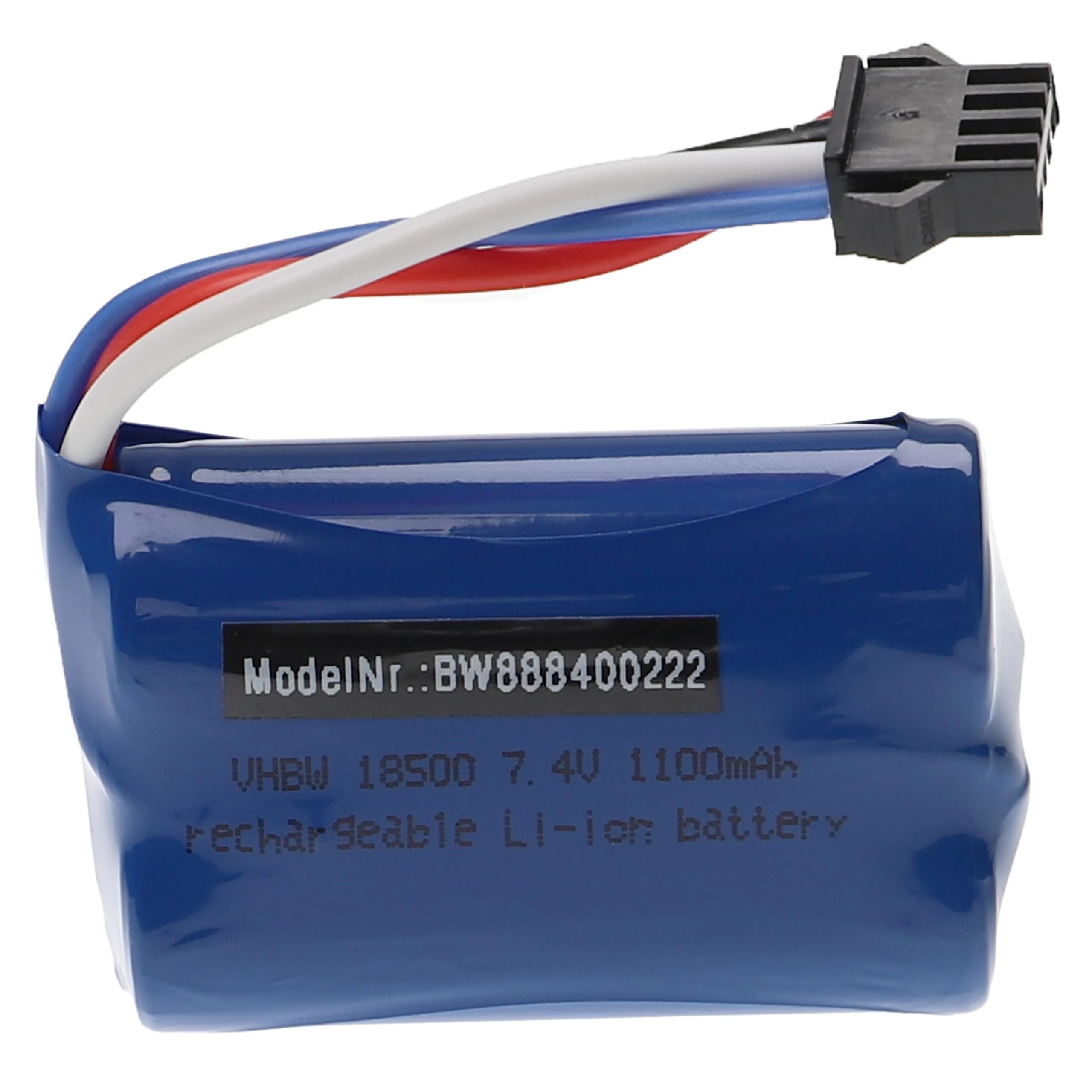 Batterie modèle radio-télécommandé - 1100mAh 7,4V Li-ion, SM-4P