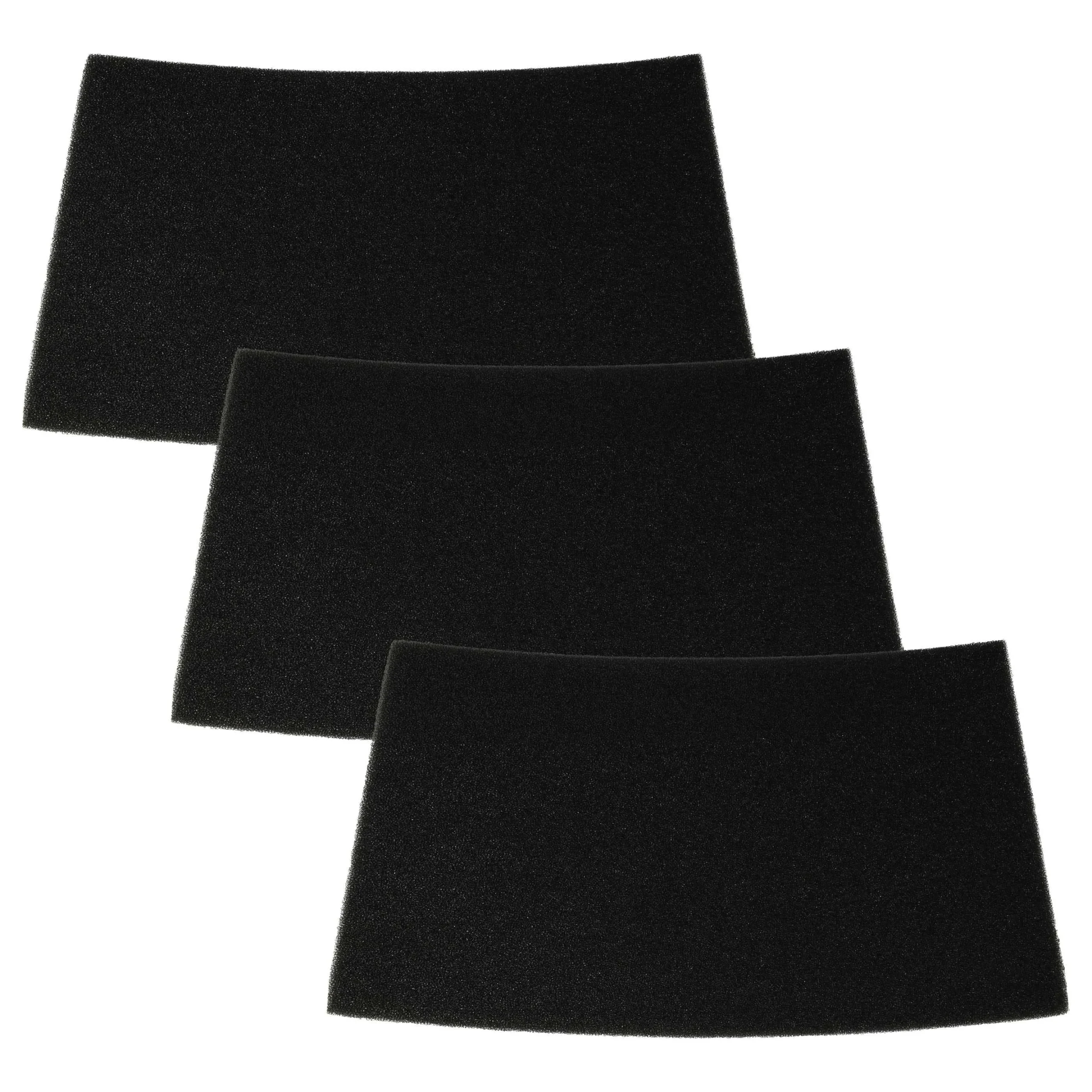 3x Filtre remplace Rowenta RS-RU3712 pour aspirateur - filtre en mousse