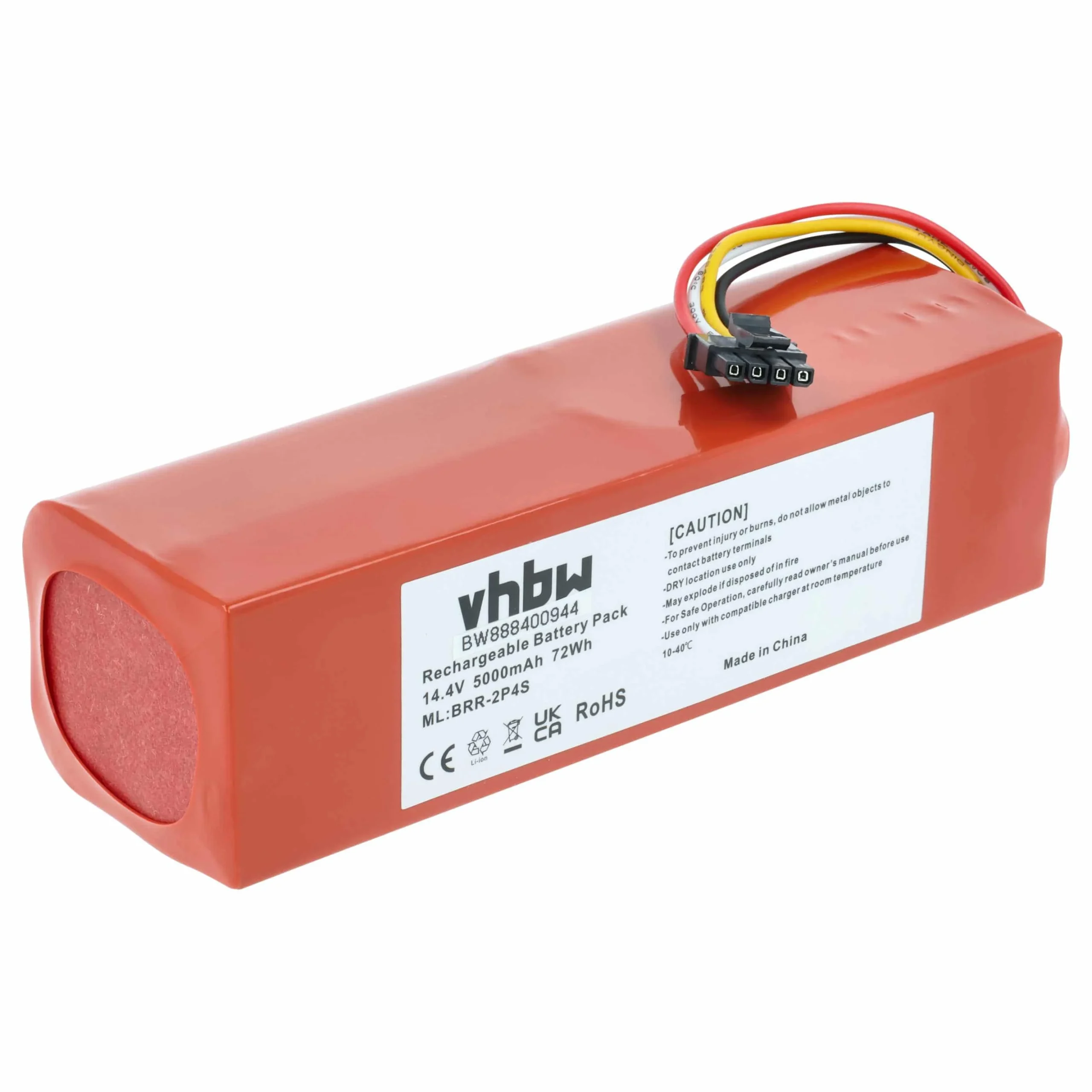 Batterie remplace Xiaomi 400-900-1755 Ruby_S pour robot aspirateur Dreame - 5000mAh 14,4V Li-ion