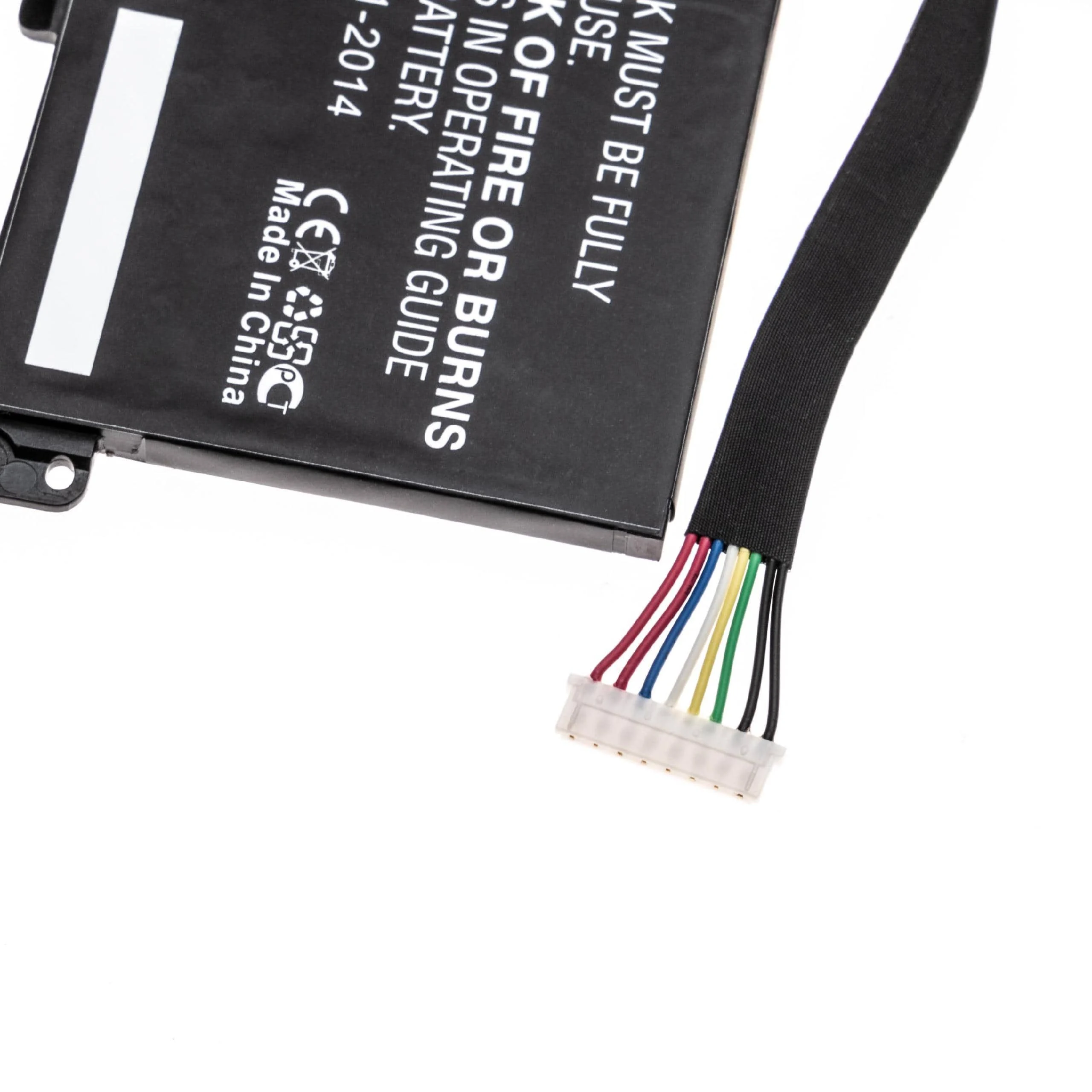 Batterie remplace Dell 0FRVYX, 08K1VJ, 0J84W0 pour ordinateur portable Dell- 2700mAh 7,4V Li-polymère, noir
