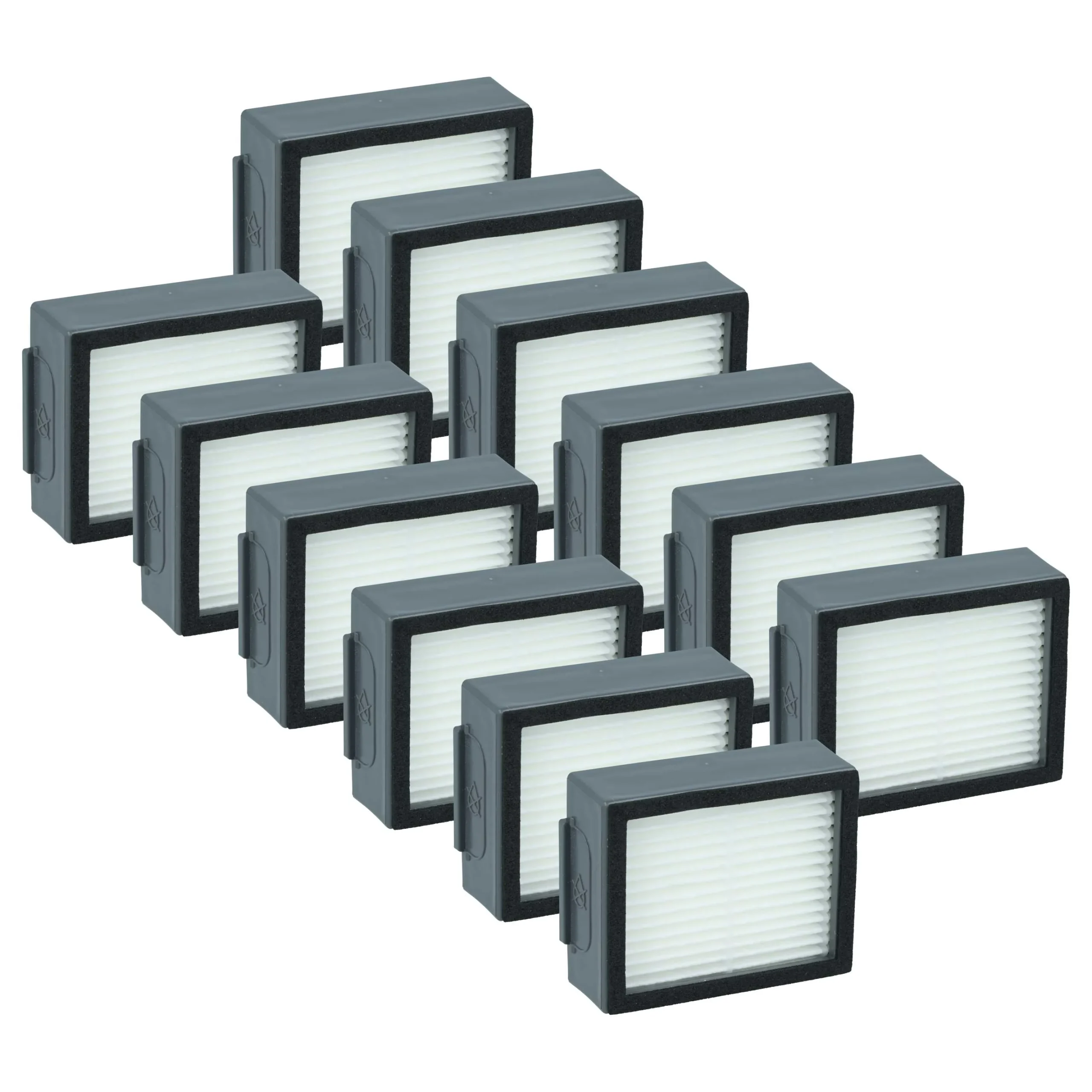 12x Filtres pour aspirateur iRobot Roomba E5, E6, E7, i7 - filtre HEPA