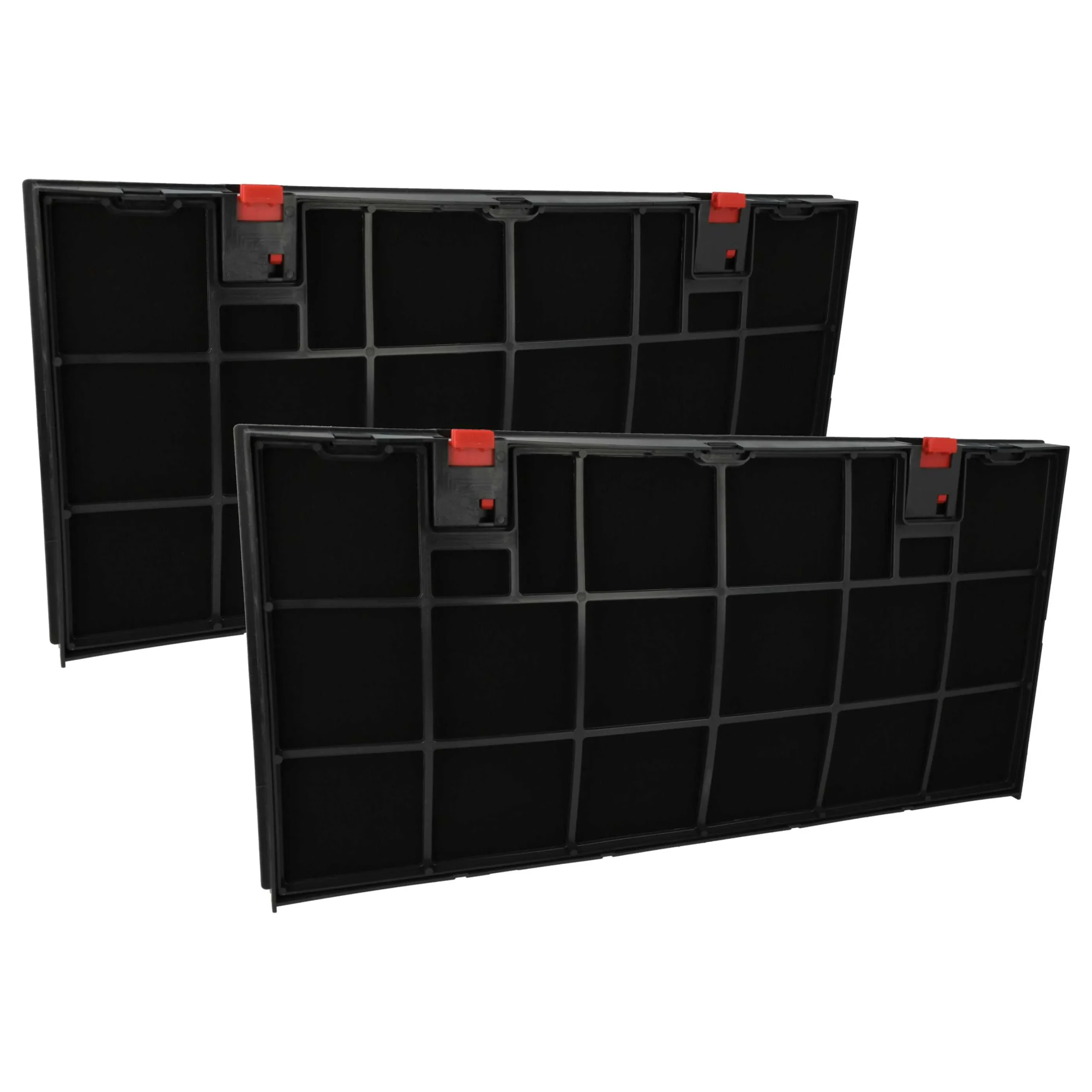 2x Filtres à charbon actif remplace AEG 1250221363005, 0243271009, 4006121521 pour hotte Bauknecht - Accessoires appareils ménagers