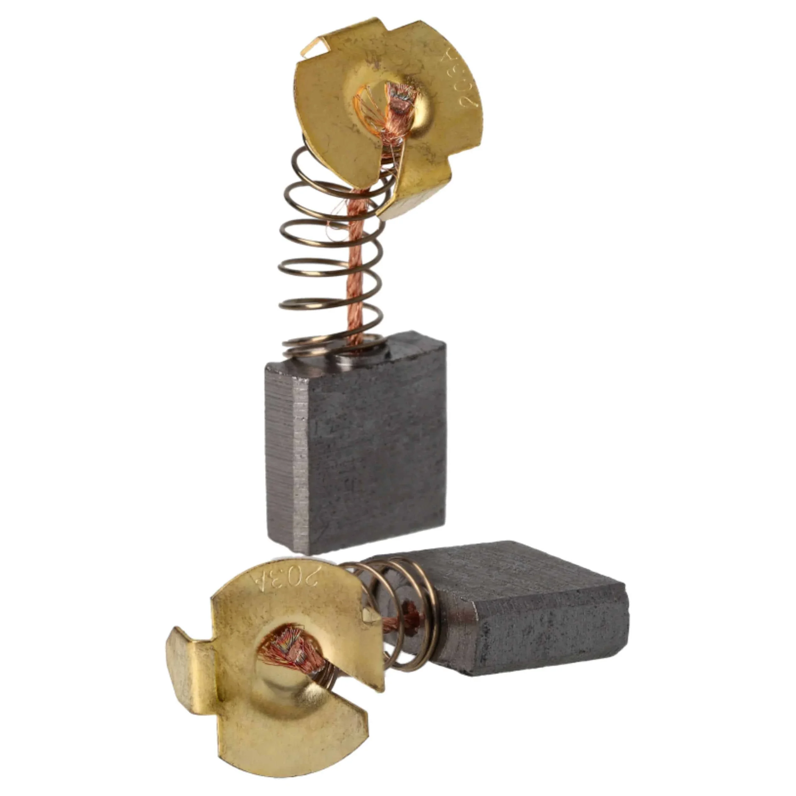 2x Balai remplace Makita CB-203, 191953-5, CB-203A pour outil lave-linge - 7 x 18 x 16mm