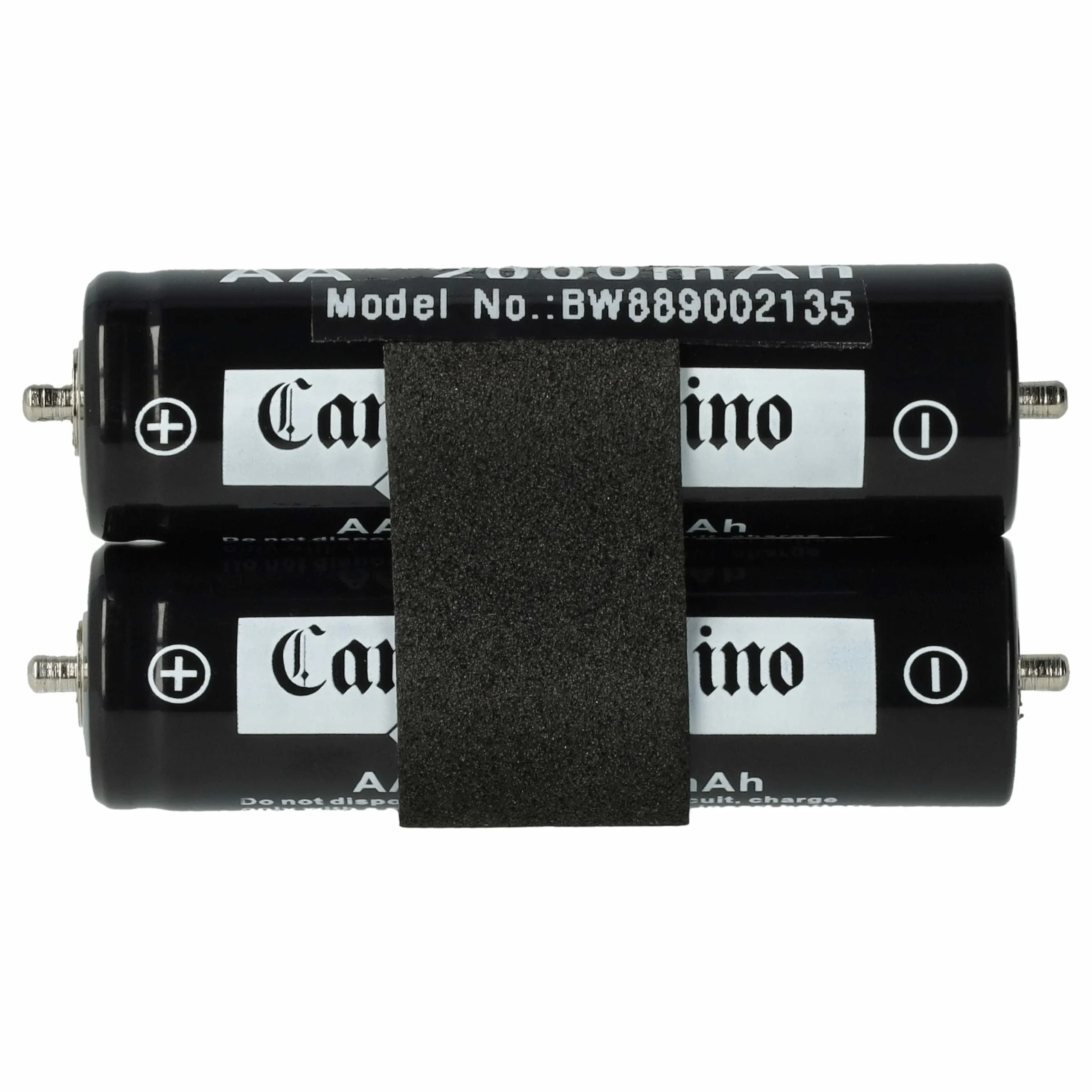 Batterie remplace Panasonic WER154L2504, WER1511L2508 pour rasoir électrique Panasonic - 2000mAh 1,2V NiMH