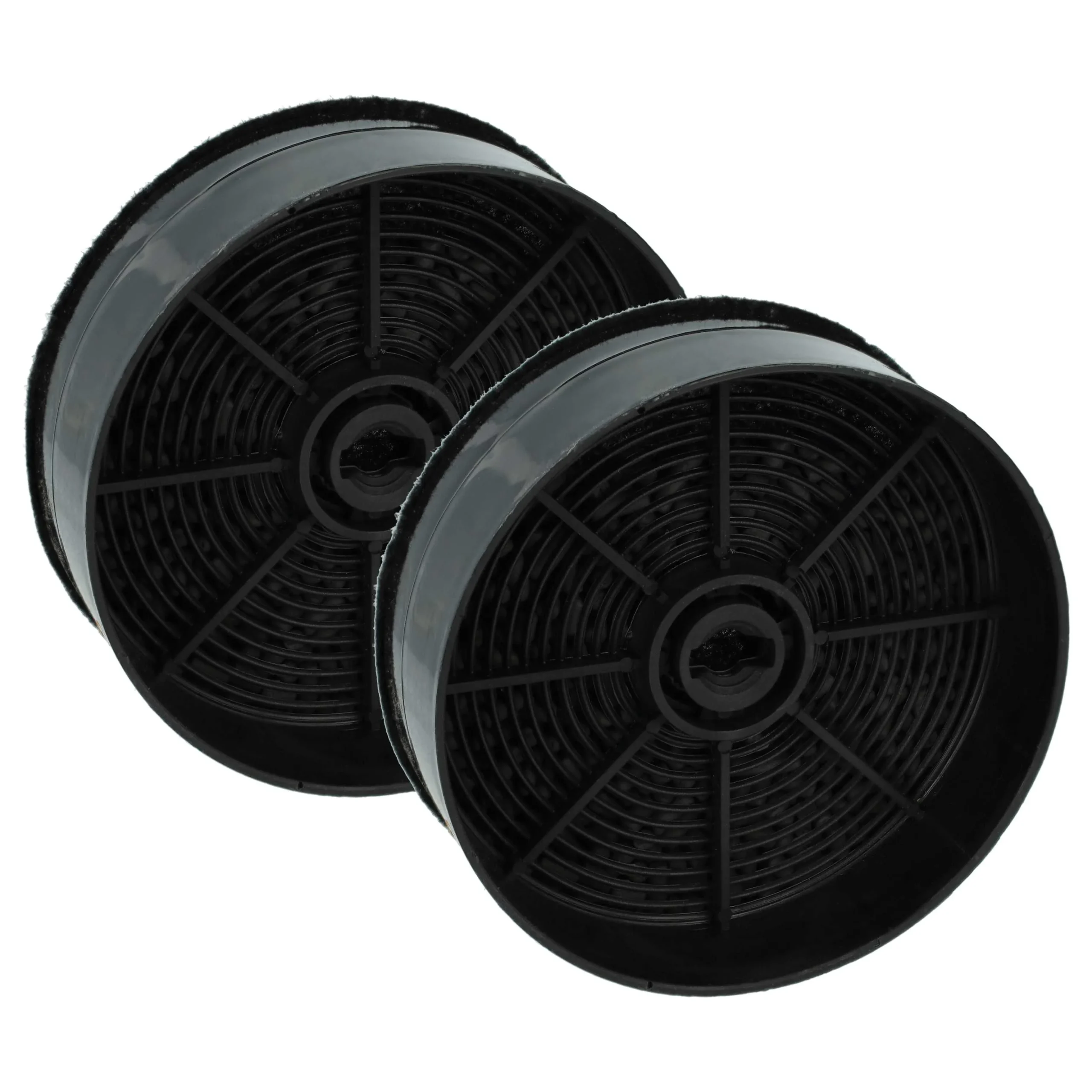 2x Filtres à charbon actif remplace AEG 902979880, ECFB03, 33005513 pour hotte Zanussi - Accessoires appareils ménagers