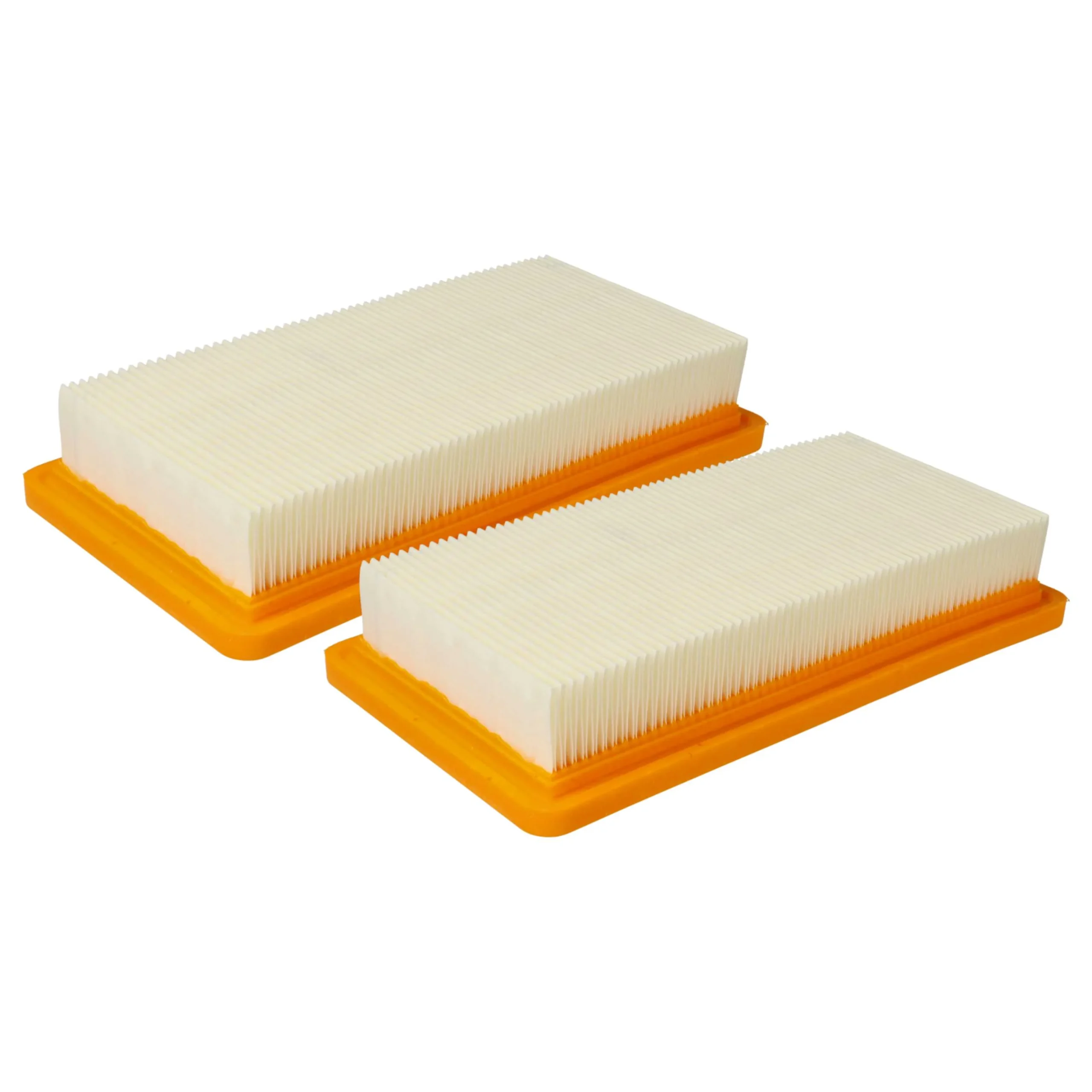 2x Filtre remplace Kärcher 6.414-631, 6.414-631.0 pour aspirateur - filtre protection moteur, 10 x 18,9 cm