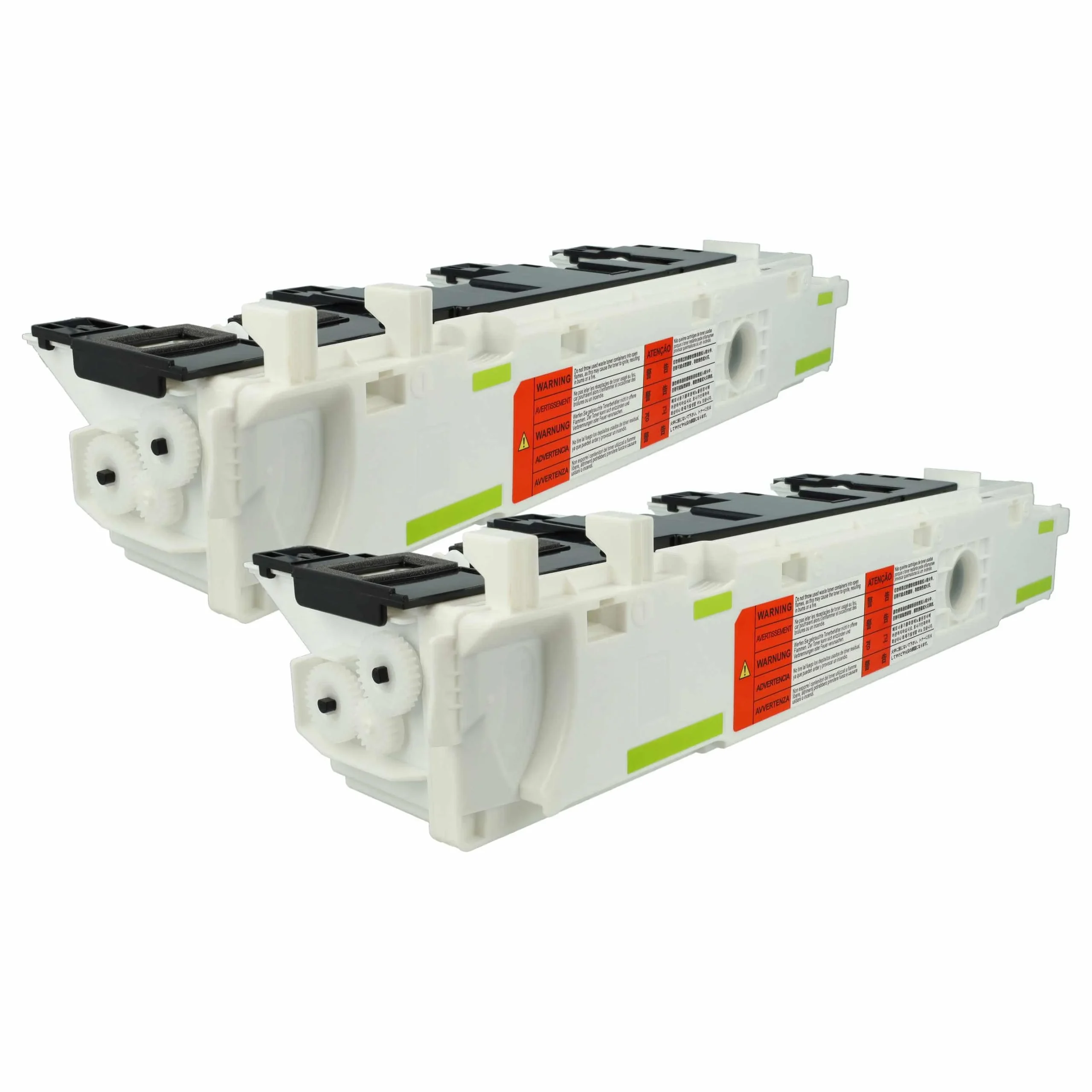 2x Collecteur de toner remplace Canon FM4-8400-01 pour imprimante Canon - blanc