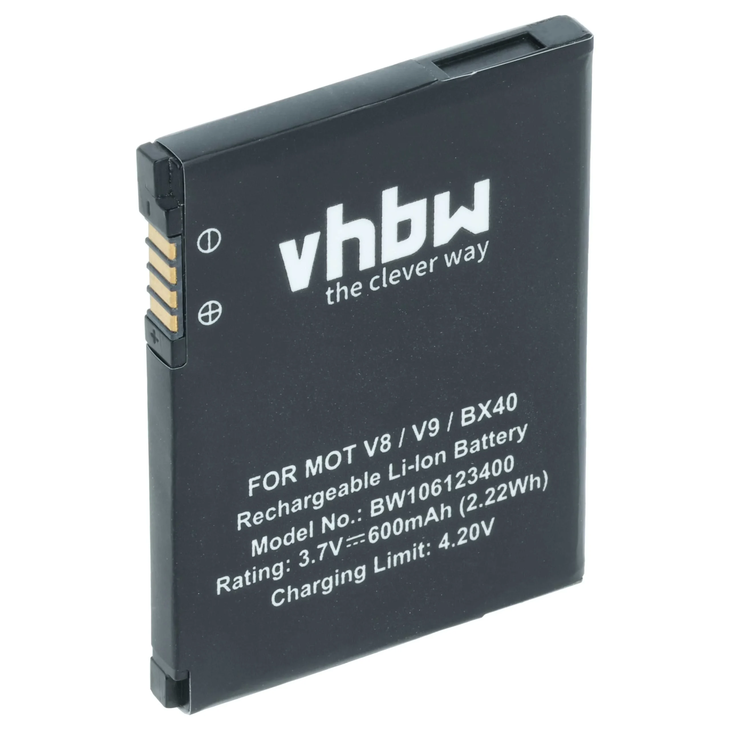 Batterie remplace Motorola SNN5805, BX40, BX50, FNN7012AA téléphone portable Motorola - 600mAh 3,7V Li-ion