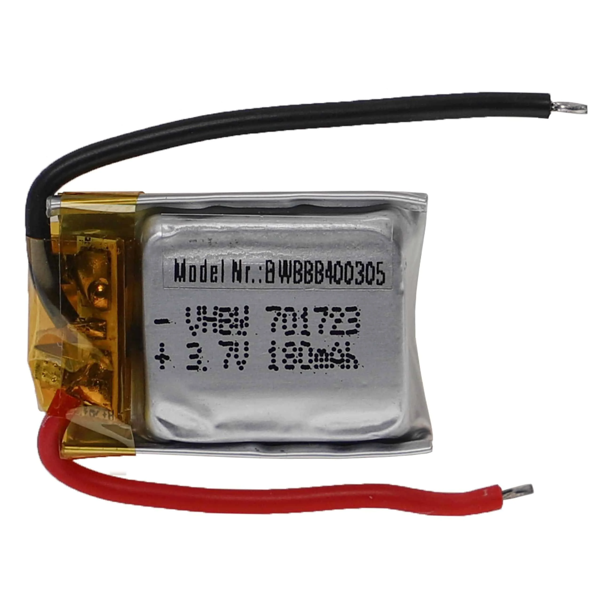 Batterie modèle radio-télécommandé - 180mAh 3,7V Li-polymère, sans fiche