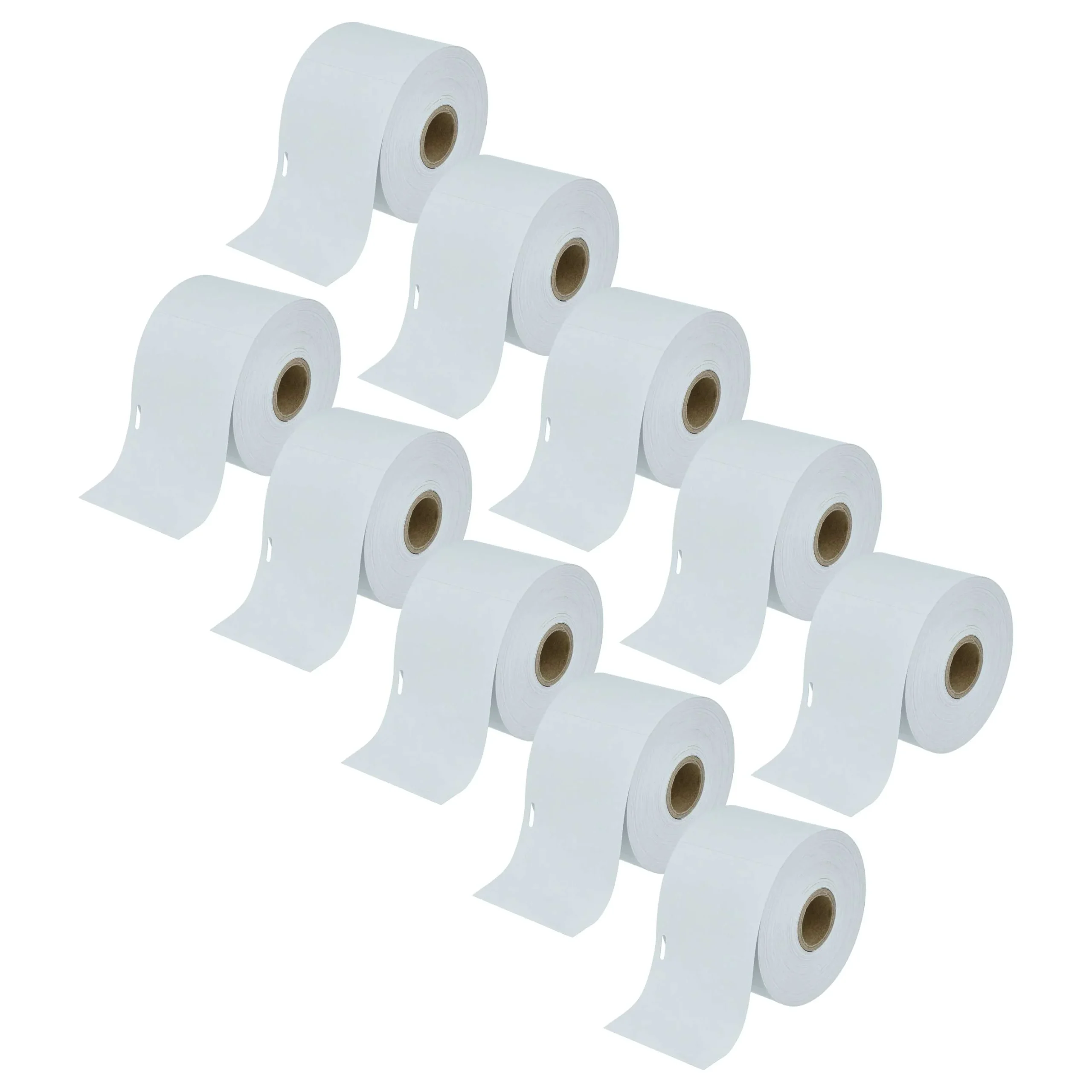 10x Étiquette remplacent Dymo S0929110 pour imprimante étiqueteuse - 62mm x 106mm