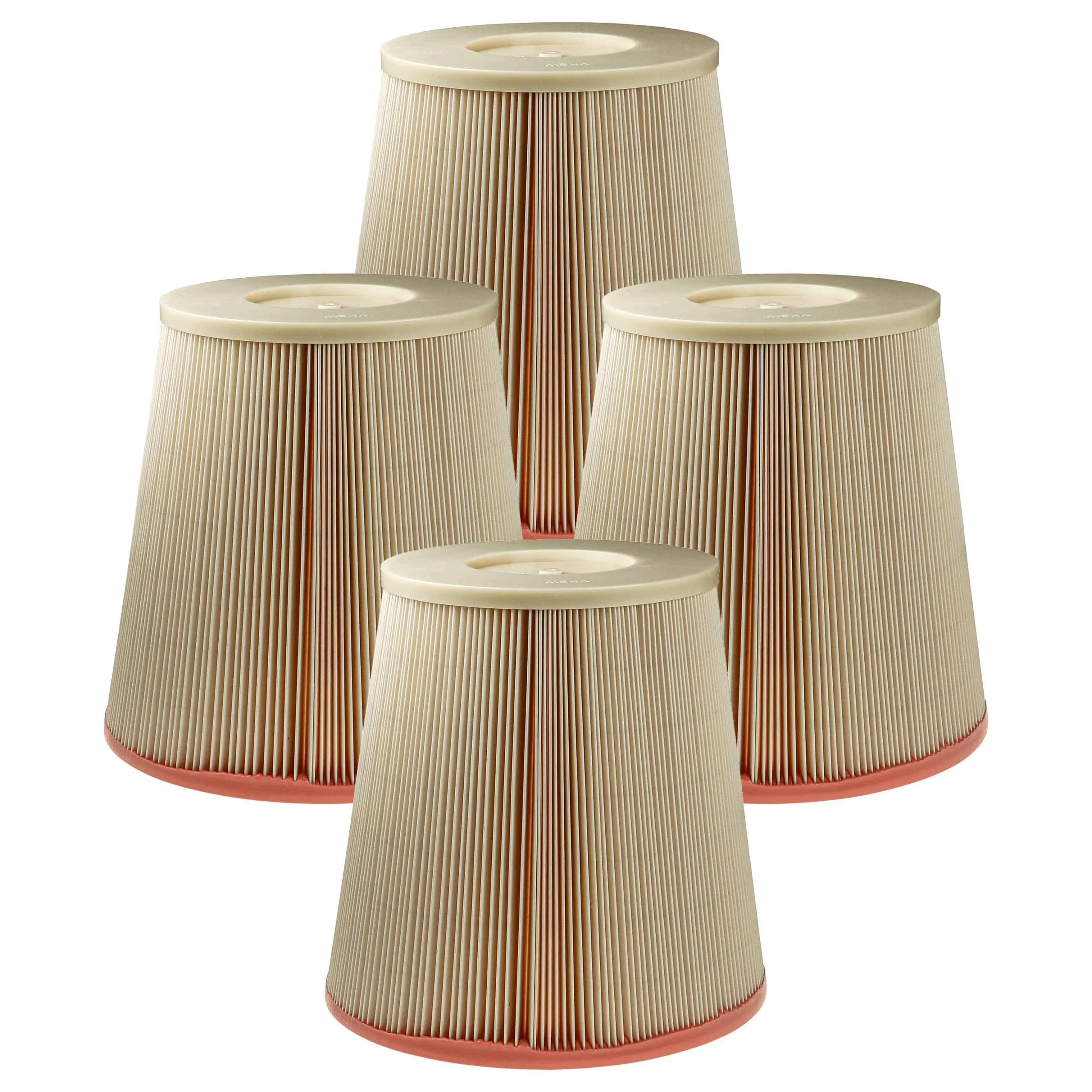 4x Filtre HEPA pour purificateur d'air Dustcontrol AirCube 500 - Filtres
