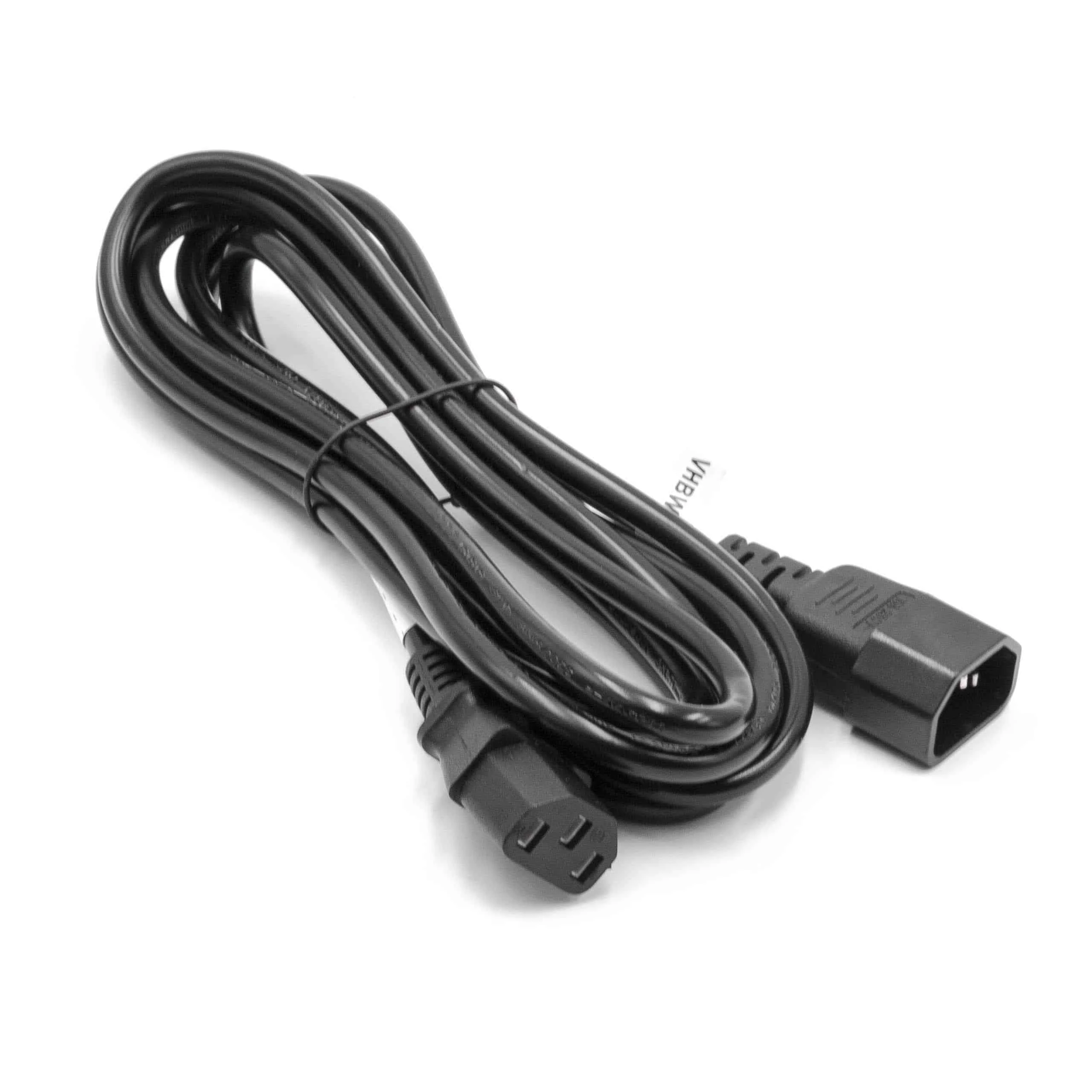 Rallonge électrique C13 / C14 pour appareils électroménagers, composants PC, écrans - 3 m