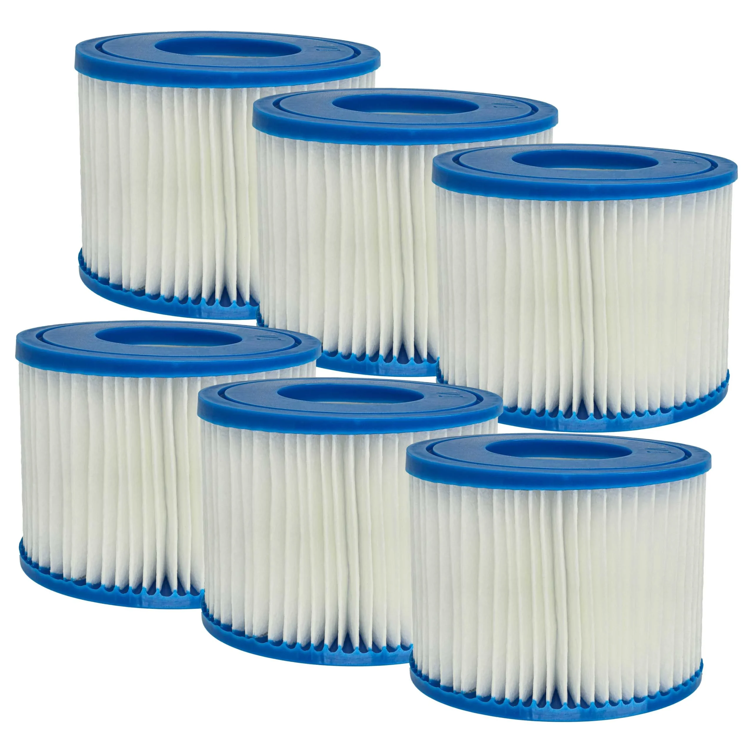 6x Filtre de piscine ou spa type VI remplacement pour Bestway 58239-6, 58323, 60311 - Cartouche filtrante