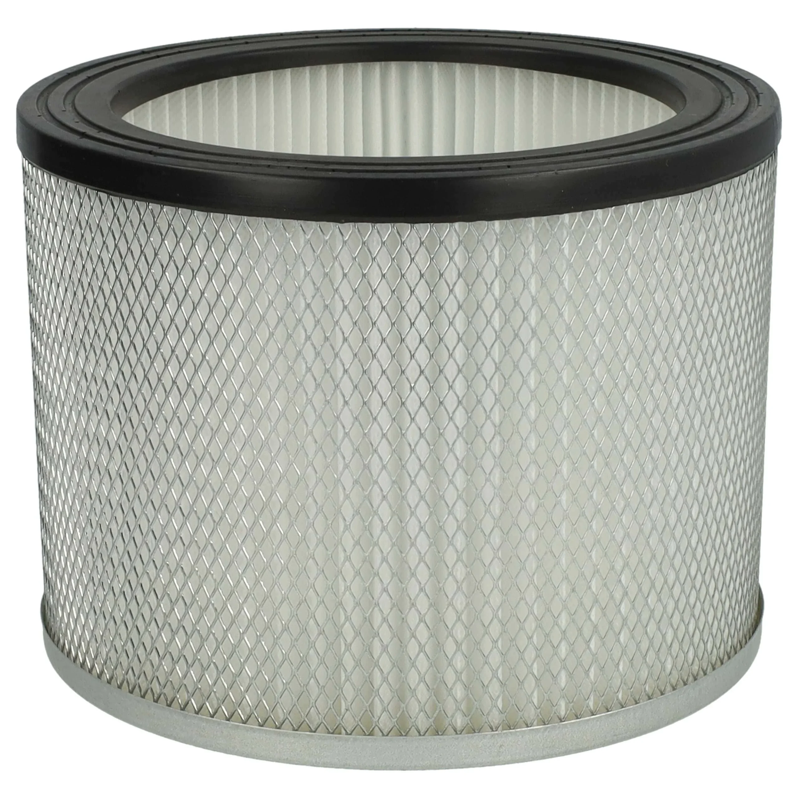Filtre remplace ROWI 212010019 pour aspirateur de cheminée Rowi - filtre plissé, blanc / argenté