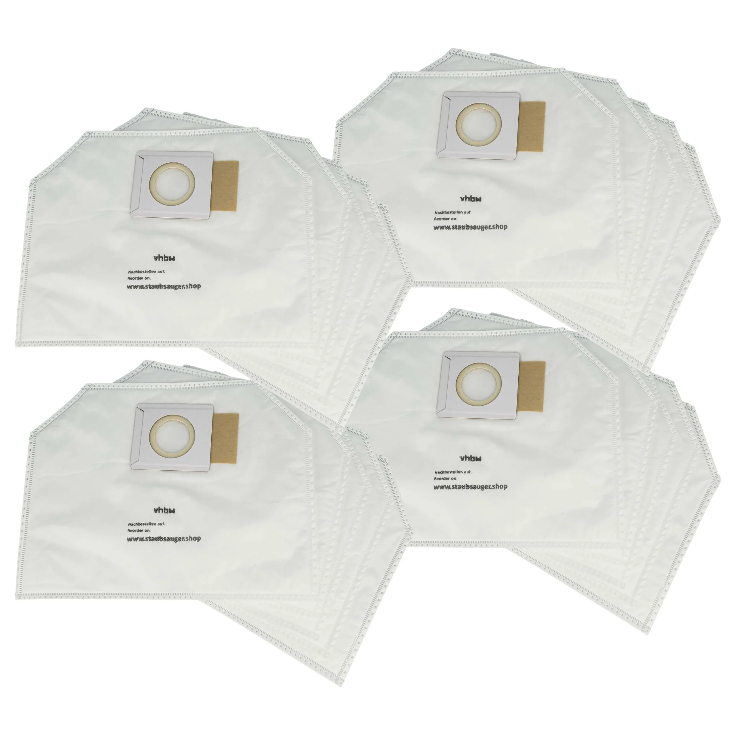 20x Sac remplace Makita 197903-8 pour aspirateur Makita - microfibre non tissée