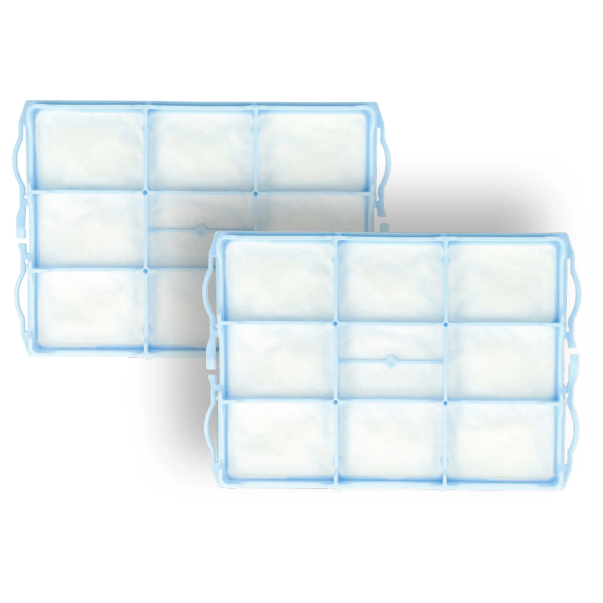 2x Filtre remplace Bosch 483781, 00187622, 00616268 pour aspirateur - filtre protection moteur, 10,5 x 15,4 cm