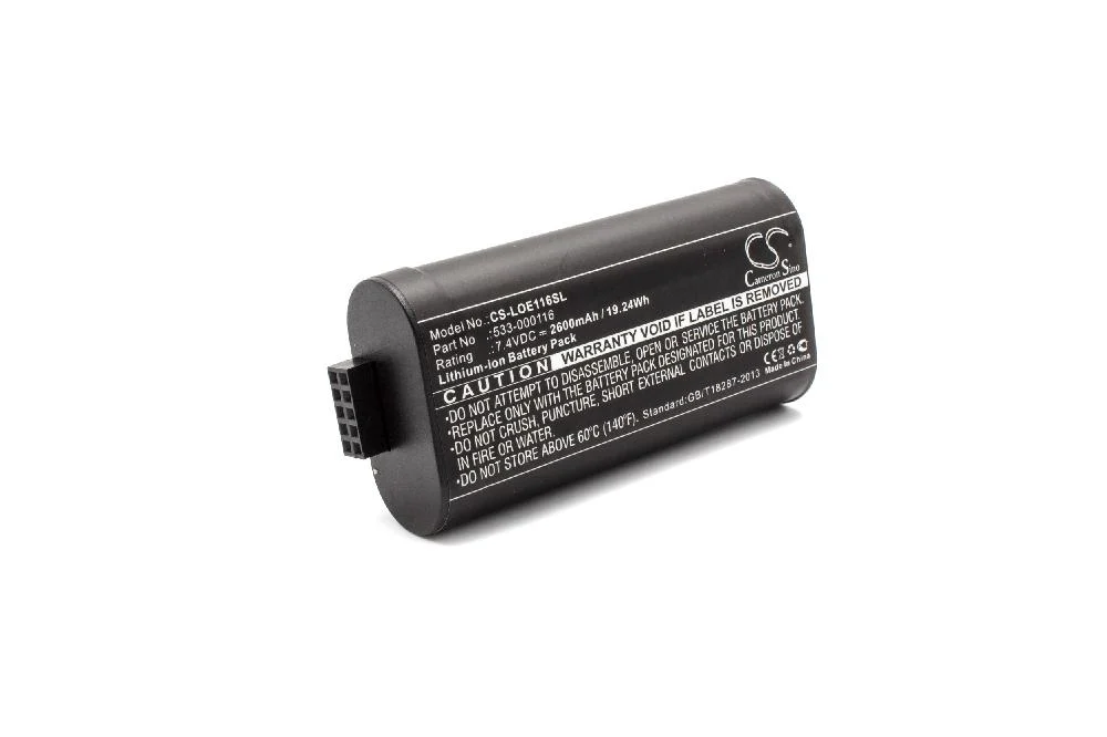 Batterie remplace Logitech 533-000116, 533-000138 enceinte Logitech - 2600mAh 7,4V Li-ion