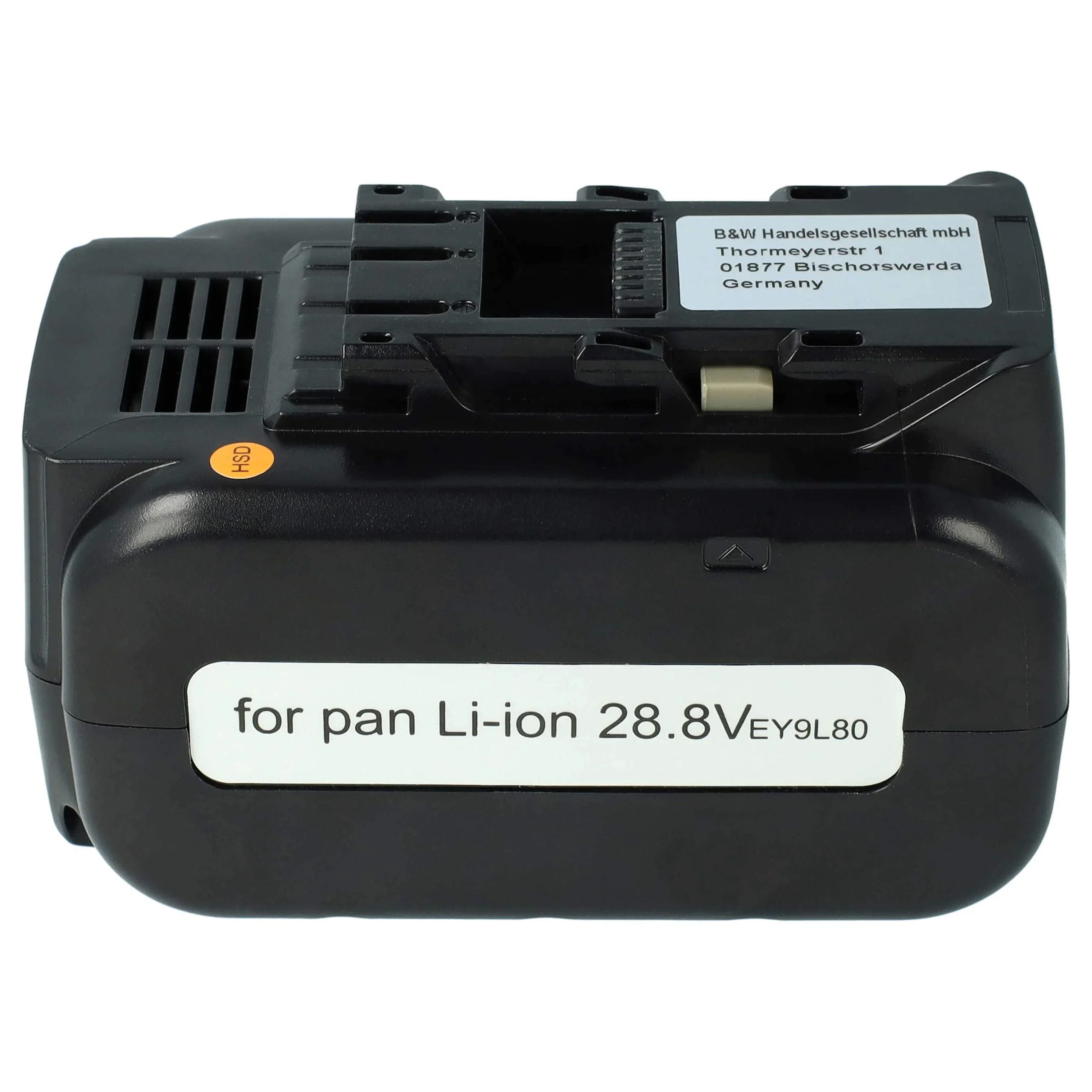 Batterie remplace Panasonic EZ9L80, EY9L80B, EY9L80 outil électrique Panasonic - 5Ah 28,8V Li-ion
