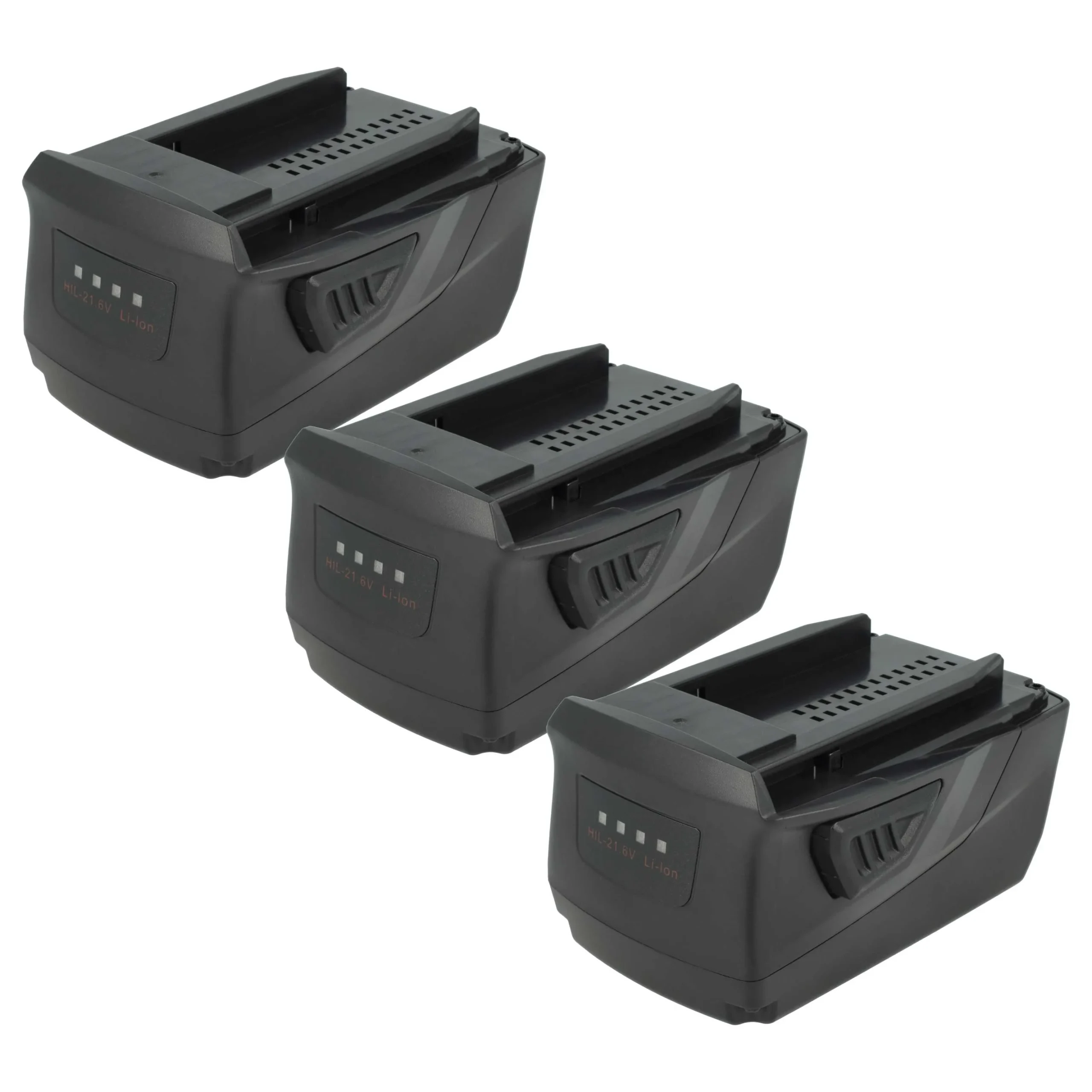 Batterie (3 pcs.) remplace Hilti 2018498, 2136393, 2136395, 2183185 outil électrique Hilti - 6Ah 21,6V Li-ion